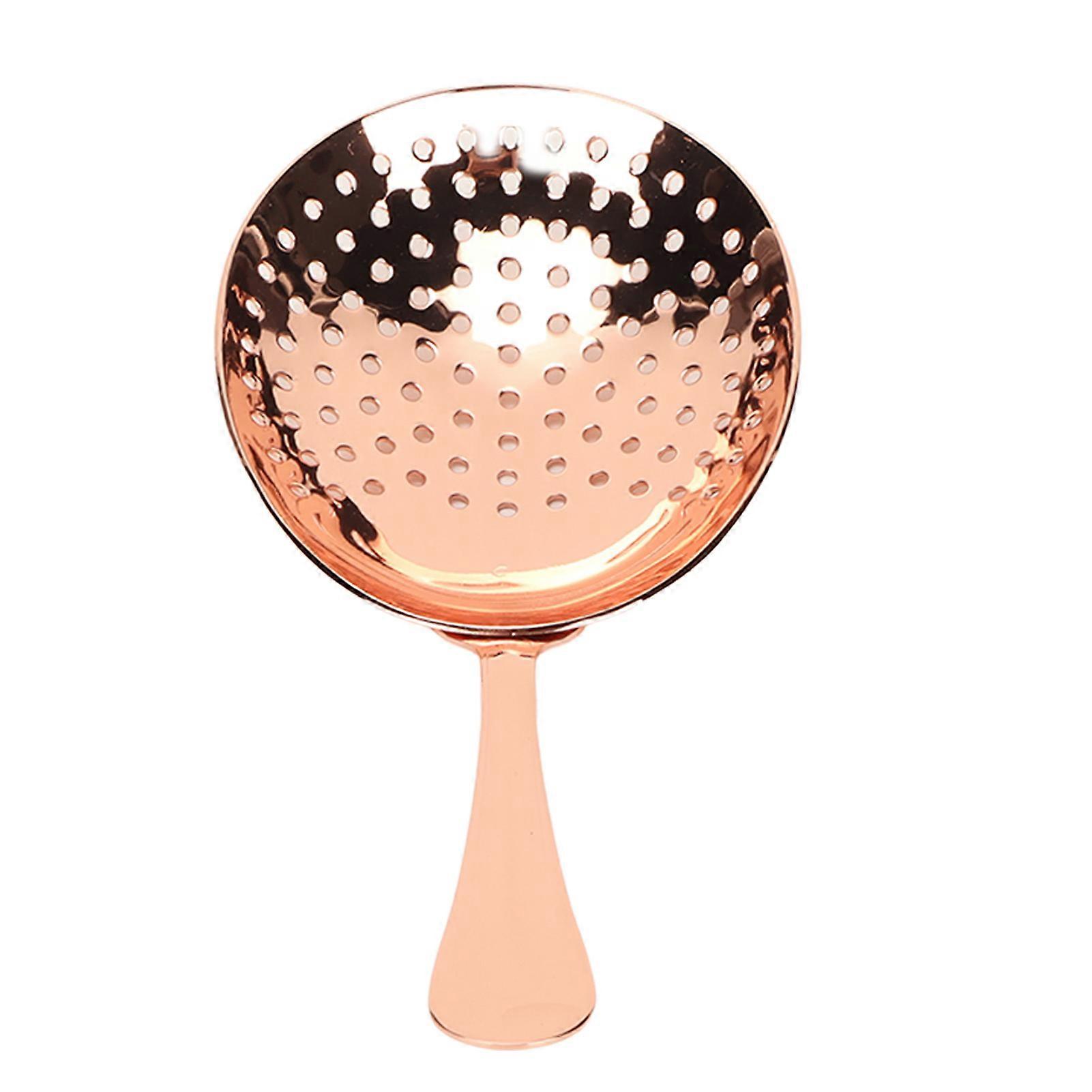Rustfrit stål Julep Strainer 155mm kobberbelagt cocktailske