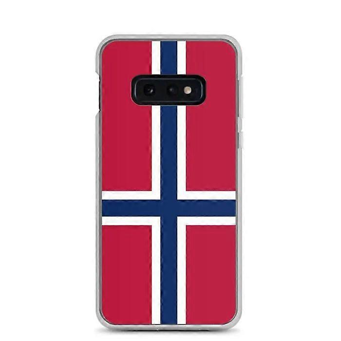 Phone Case - Samsung - Galaxy S10e - Norway Flag - Soft - Multicolor