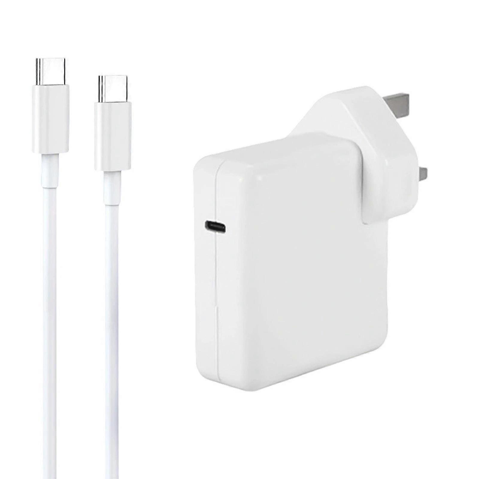 1 Set 96W USB C Fast Charger Adapter with Type C Charging Cable for Laptop with Wide Compatibility and Safety Features