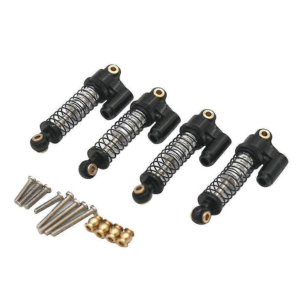 4pcs Metal Damper For 1/18 Scale Cruiser Cruiser Rc Car Upgrade Parts,3
