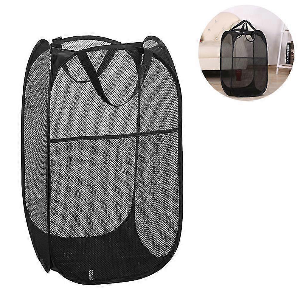 Laundry Basket Foldable, Pop-Up Laundry Baskets with Handle for Home Laundry