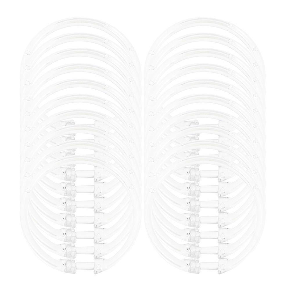 Drape Loops, Multiuse Shower Curtain Rings Promoting Convenience and Practicality