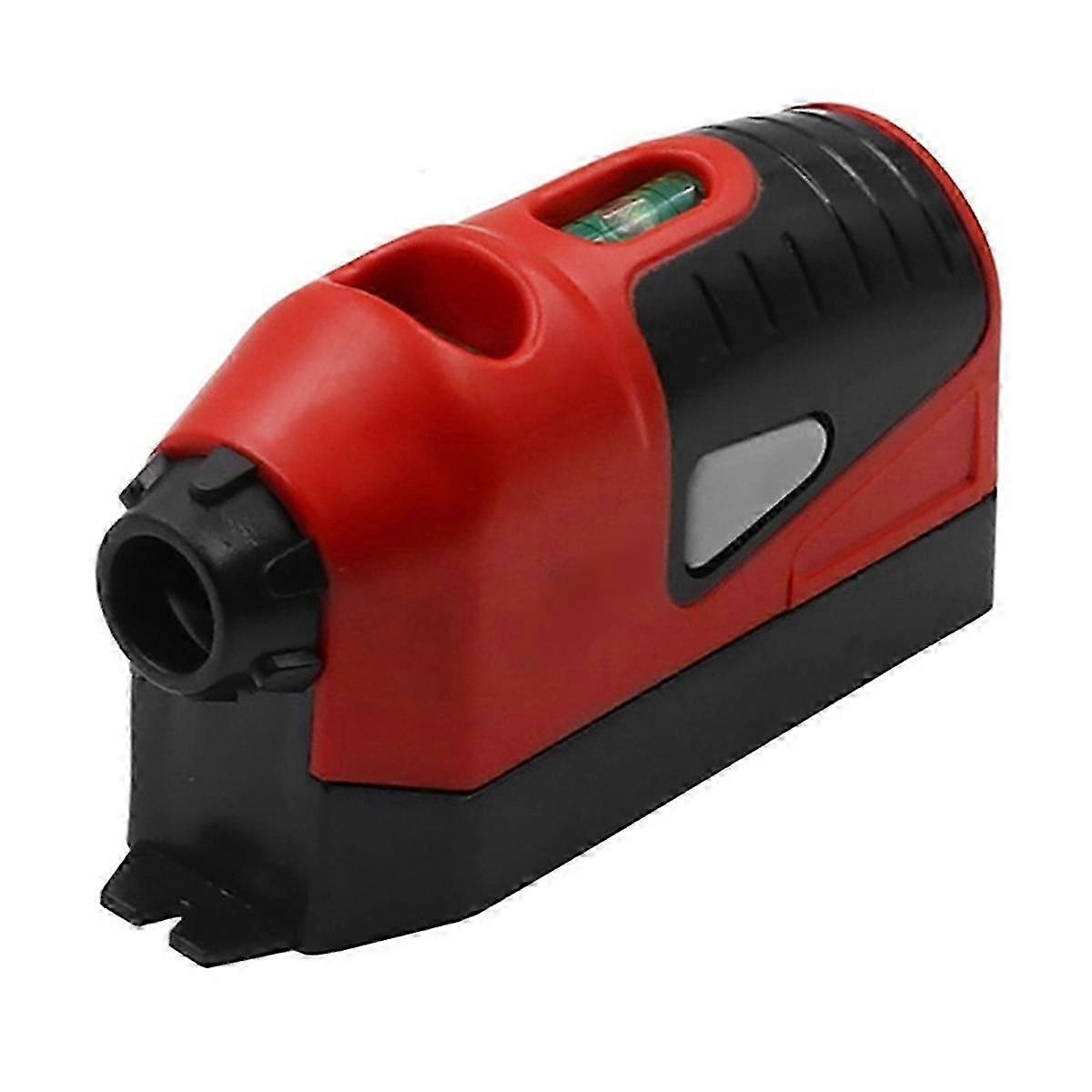 Mini Vertical Spirit Level Tool Laser Level Laser Guided Level Line Measurement Gauge Tool for Woodworking C