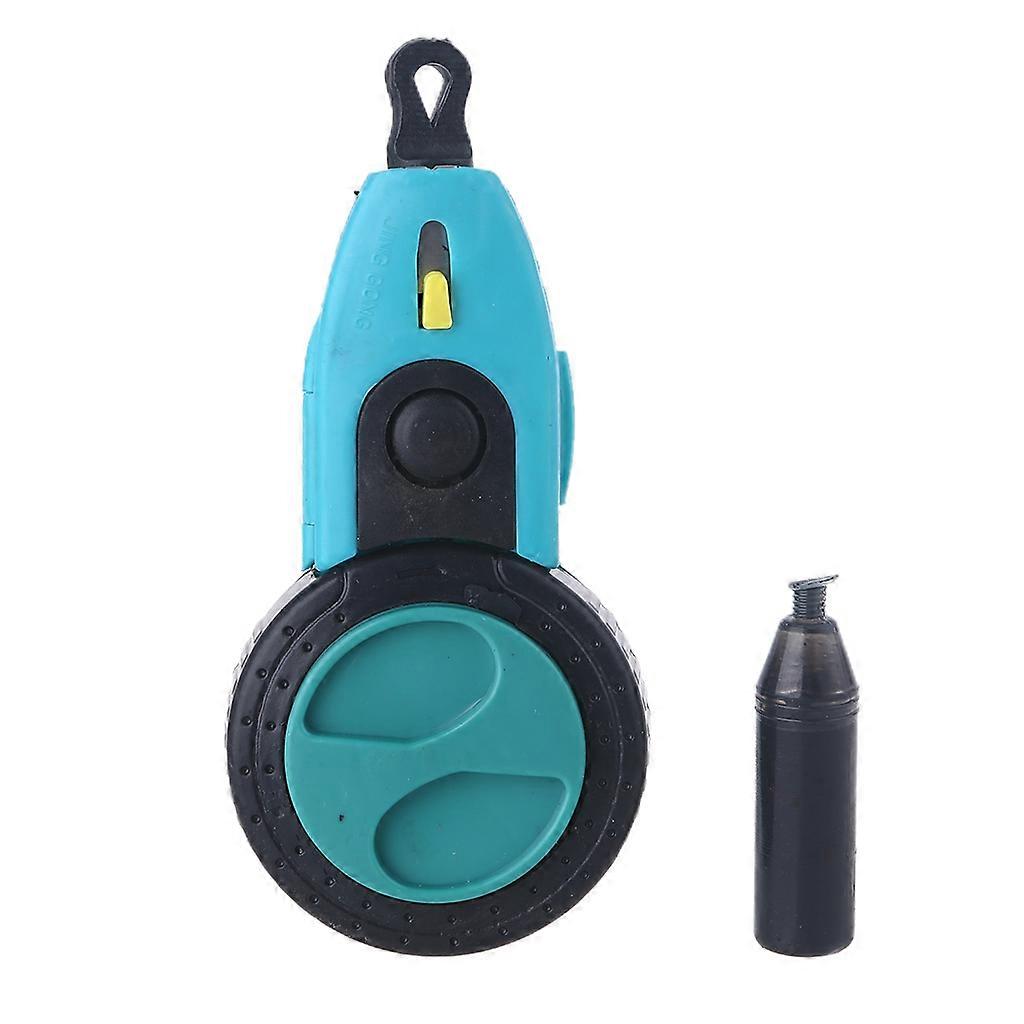 Portable Mini Chalk Line Tool Woodworking Callback String Chalk Reel Kit Broken-Resistant Ink Chalk Line Marker with Ink