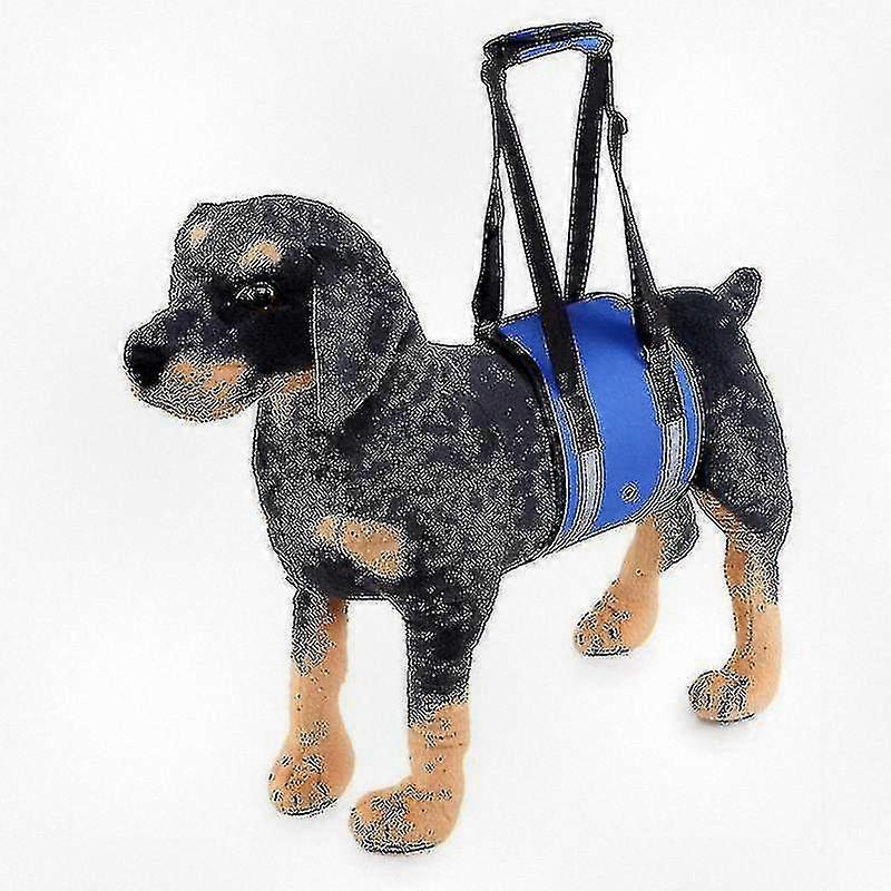 Smallbee リハビリテーションおよび移動支援用調節可能な犬用サポートハーネス ブルー
