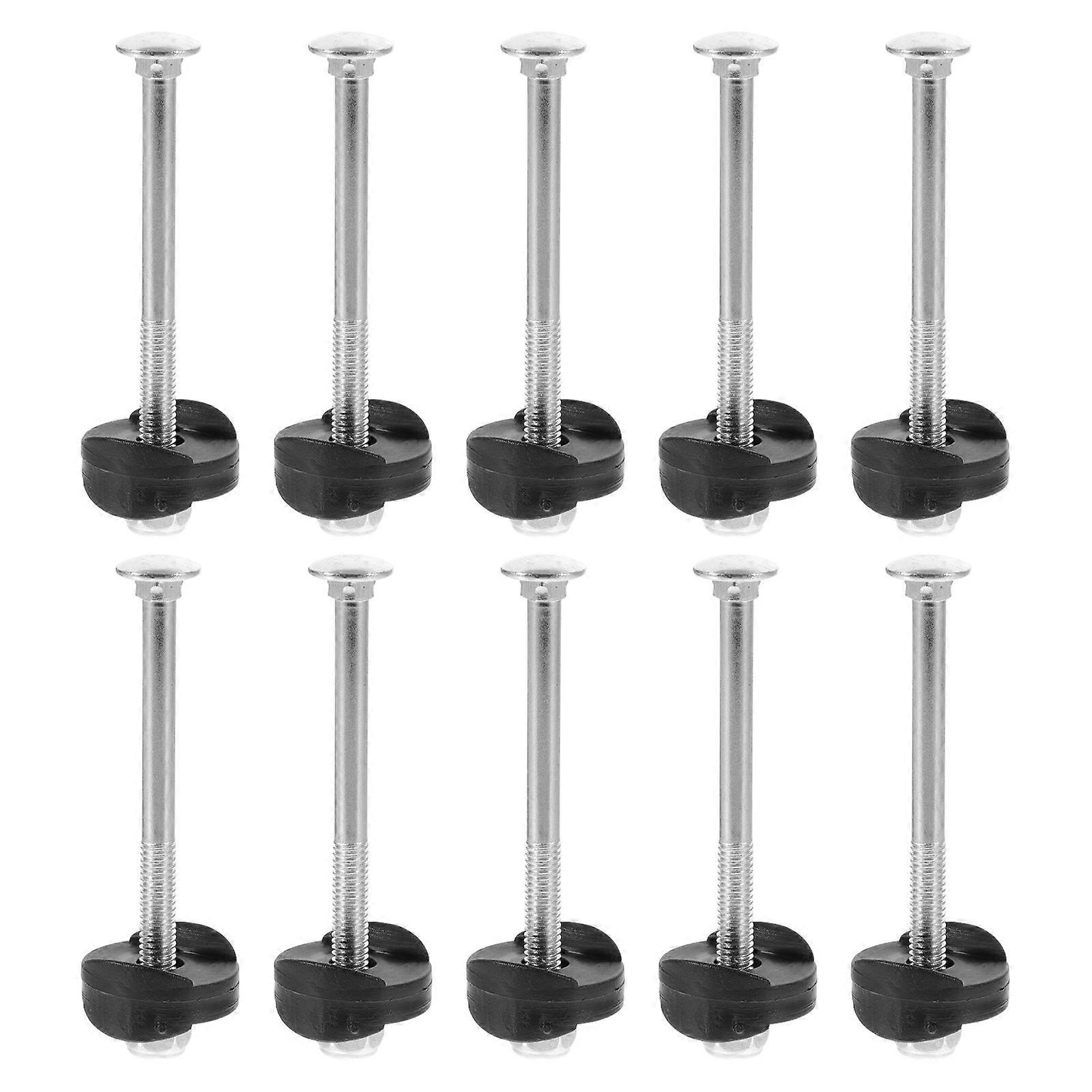 10 Sets Professional Playground Trampoline Screws Trampoline Parts Fixing Screws