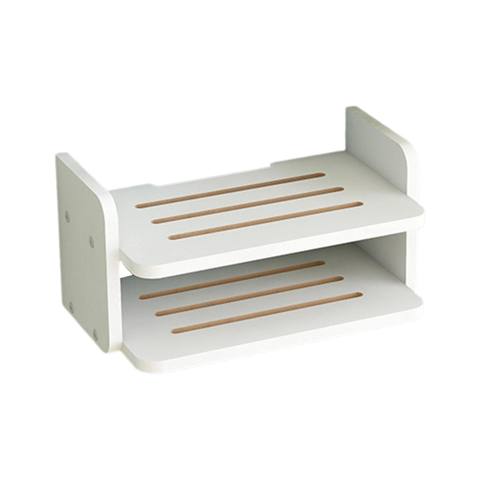 Floating Shelf Rack Projector Hanging Games Consoles Router Shelf Wall Mount