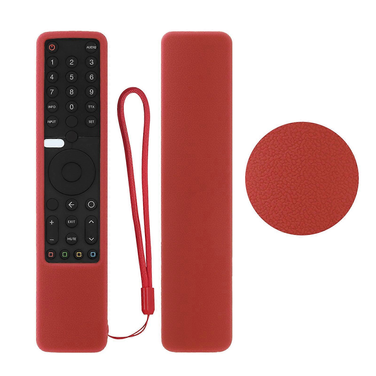 Silicone Protective Case for P1/P1E/Q1/Q1E Remote Control Anti-Slipping Case Durable Protector Lightweight Bumper Guard red