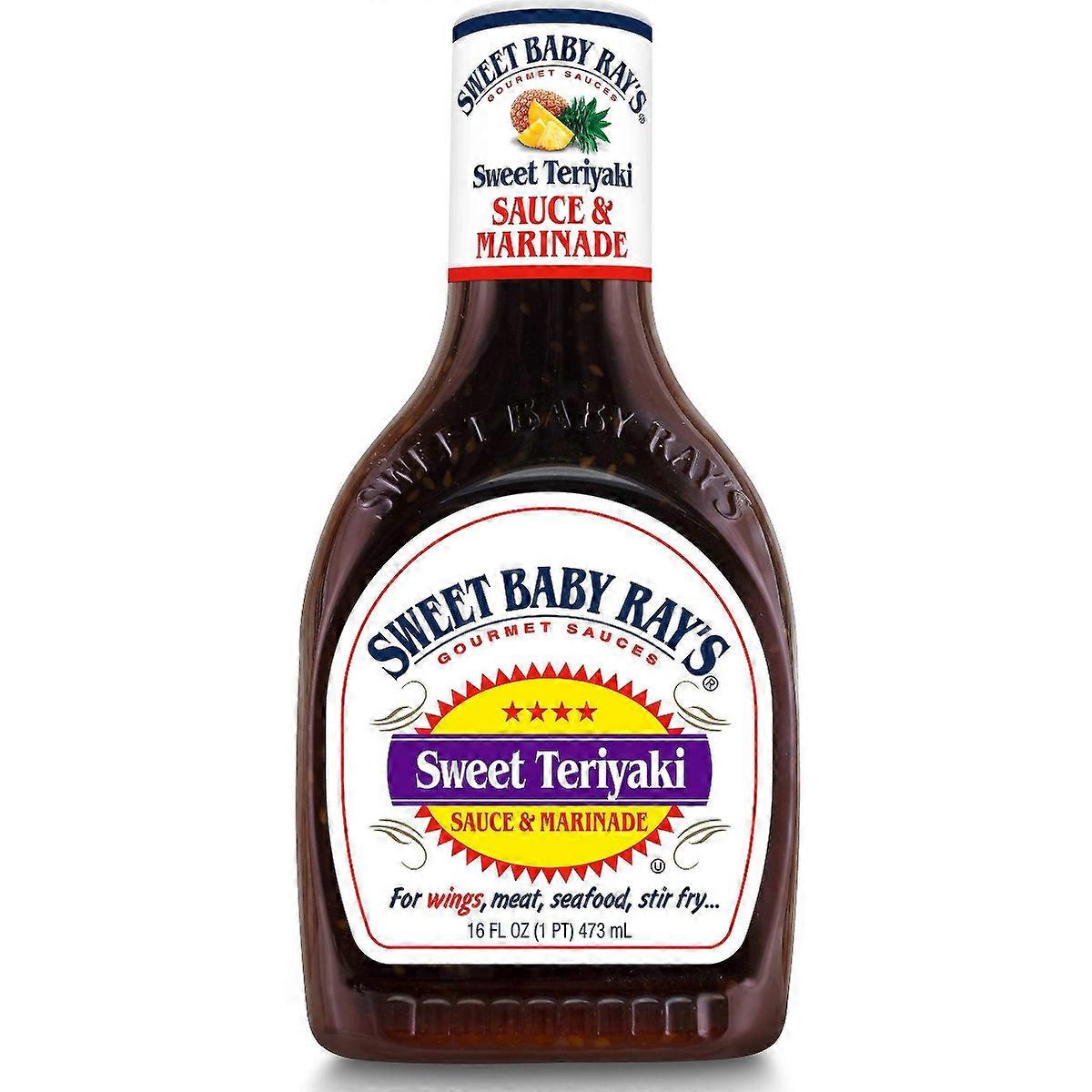 Sweet Baby Ray's 甜照烧腌料和鸡翅酱 - 16 盎司
