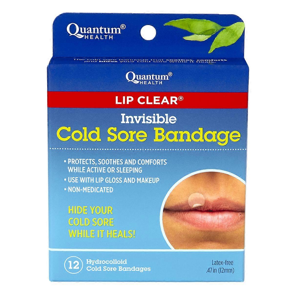 Lip Clear 隐形唇疱疹绷带 - 12ct