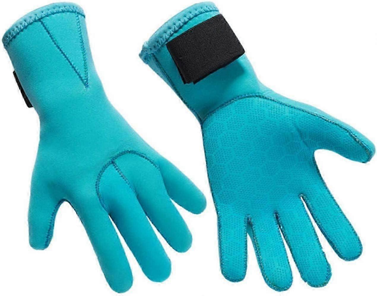 Professional 3mm Diving Gloves Anti-Scratch Neoprene Wetsuit Gloves Double-Layer Stretch Scuba Gloves Swimming ,XL