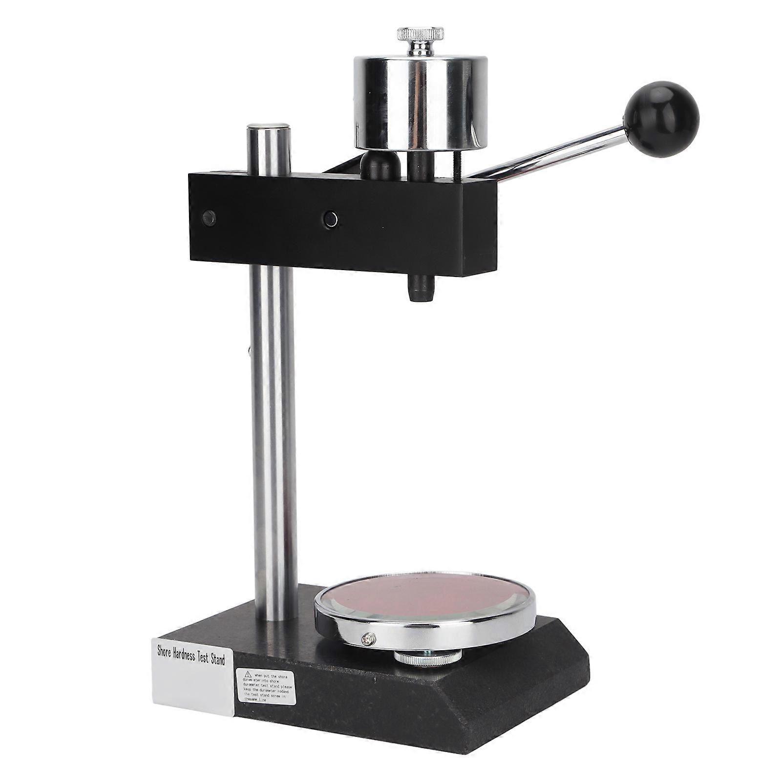 Hardness Tester Stand High Strength Tempered Glass Platform Rubber Durometer Test Stand 