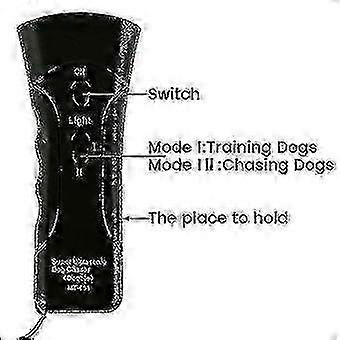 2025 Pet gentle Trainer υπερήχων για τα σκυλιά, διπλό κανάλι χειρός κατοικίδιο ζώο απαλό με οδηγημένο φακό, Petgentle συσκευή για την ασφάλεια, υπαίθριος, περπάτημα