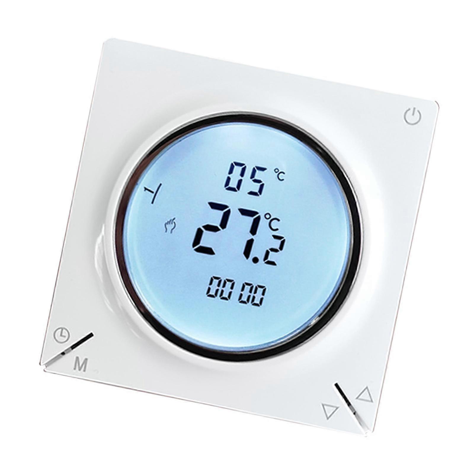 Thermostat White Professional Temperature Controller for Home Offices Villas