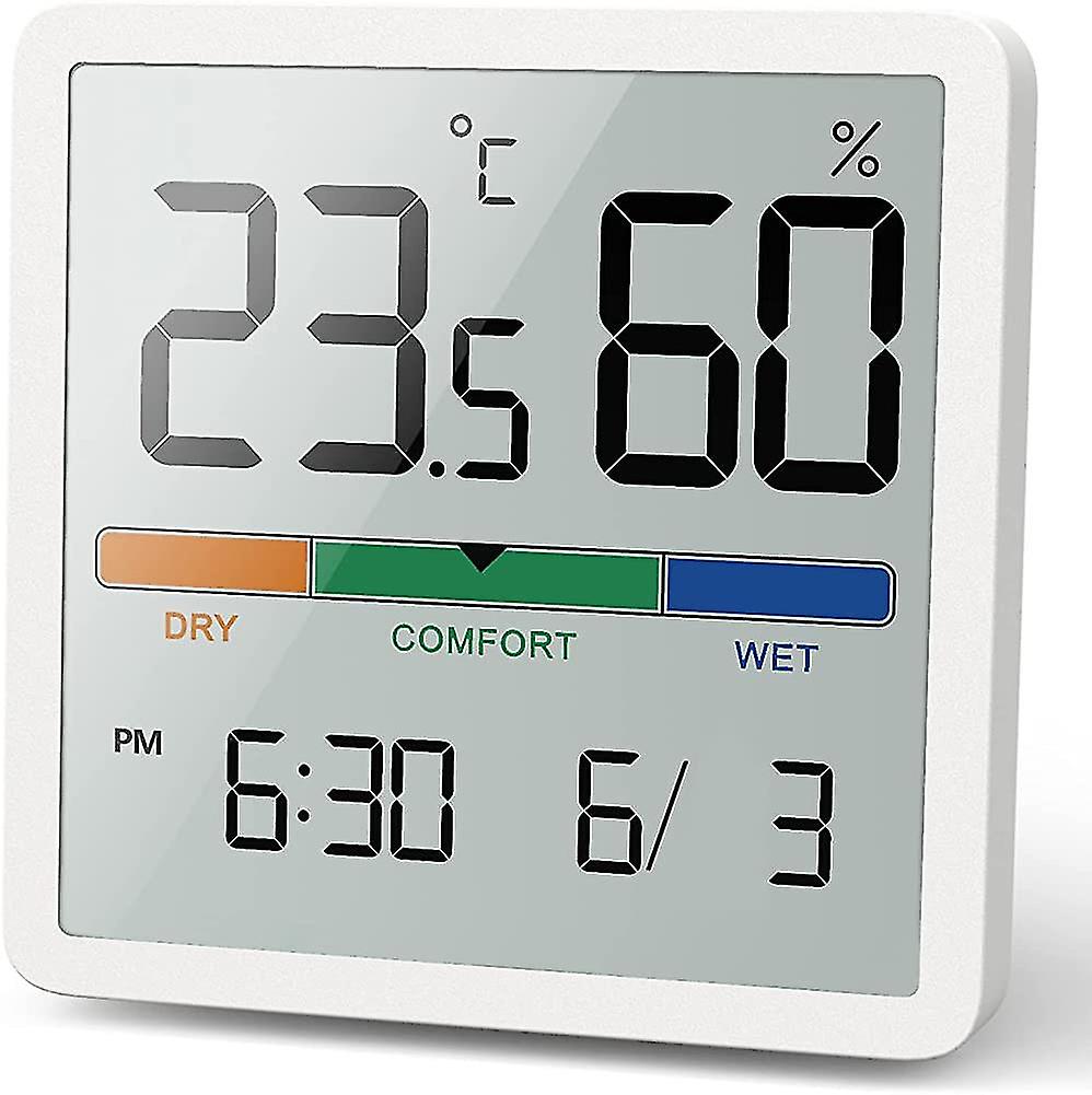 Portable Digital Thermometer / Hygrometer With High Accuracy Temperature