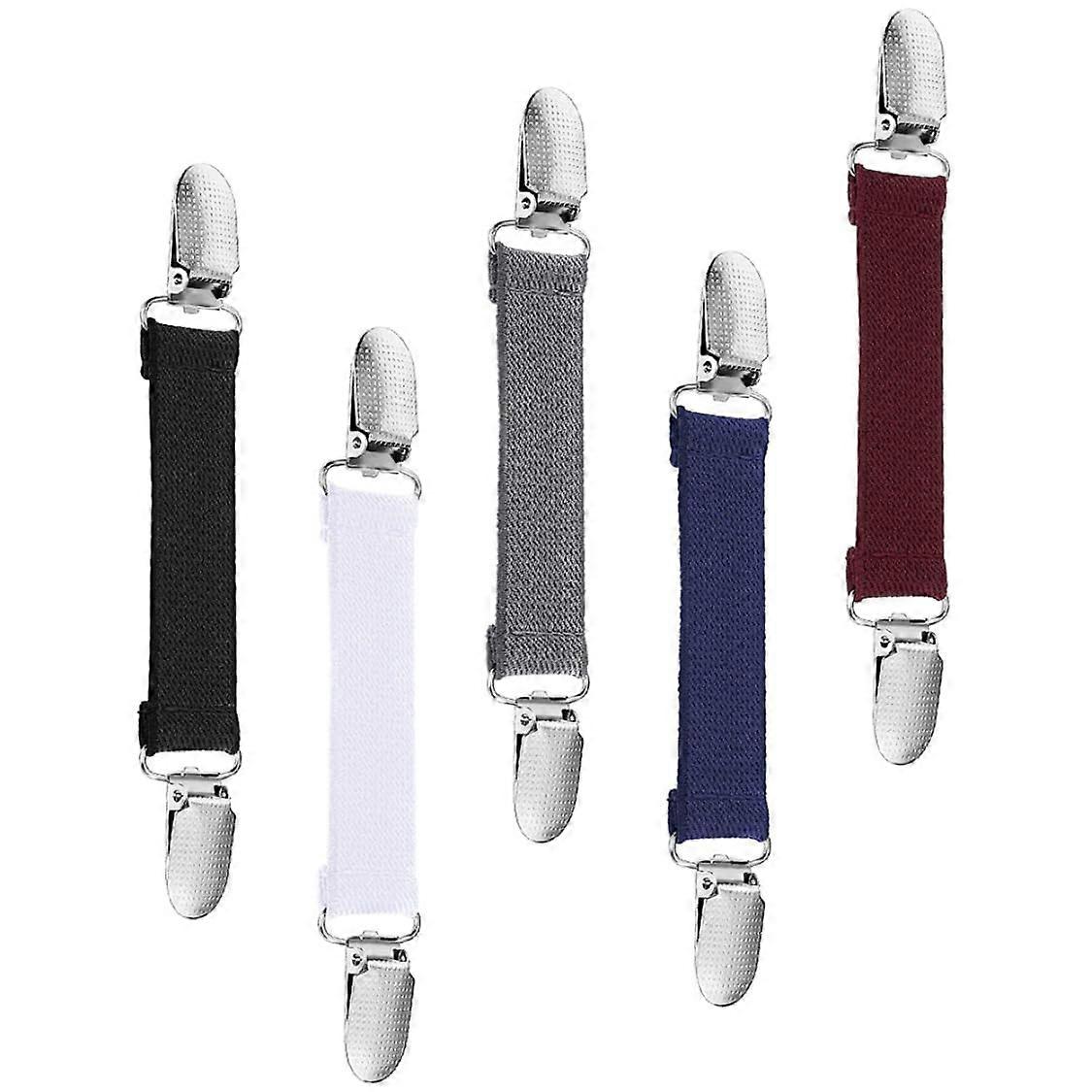 Faumenklammhandschuh Clip – Elastic Band Waist Dress Cinch Clip for Scarves, Pack of 5, Scarf Clip Accessories for RCA