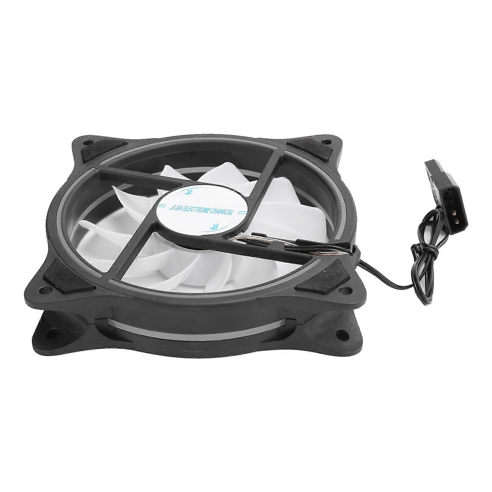 Black 11 Blade Chassis Cooling Fan Large Air Volume Low Noise Desktop Computer Radiators