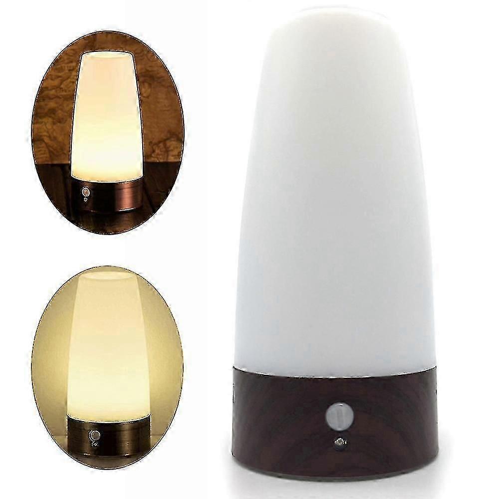 Touch Sensor Warm Light Bedside Night Lamp Home Office Table Decor