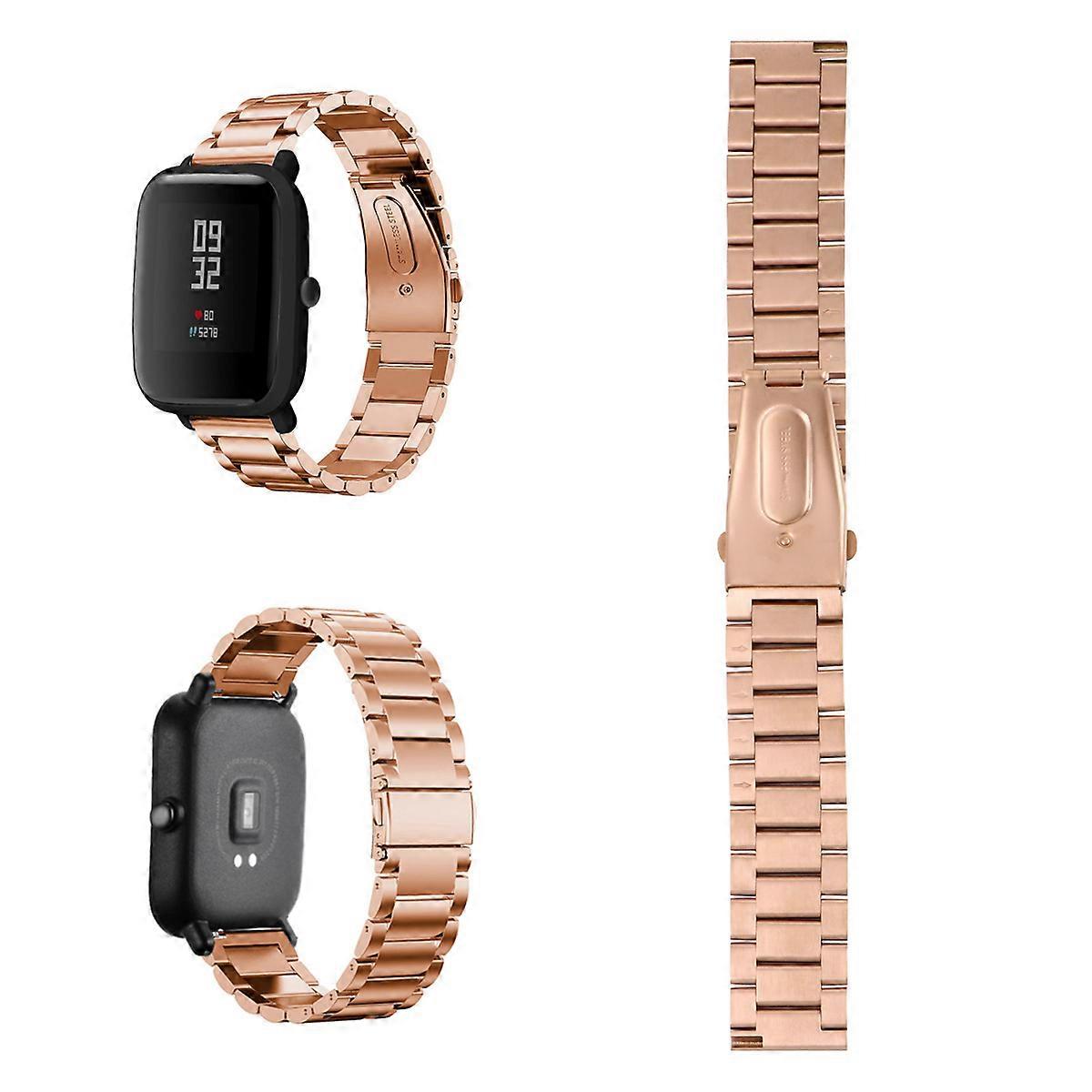 Quick Release Watch Strap Metal Bands Polished Stainless Steel Watch Band For Formal Events 1Set