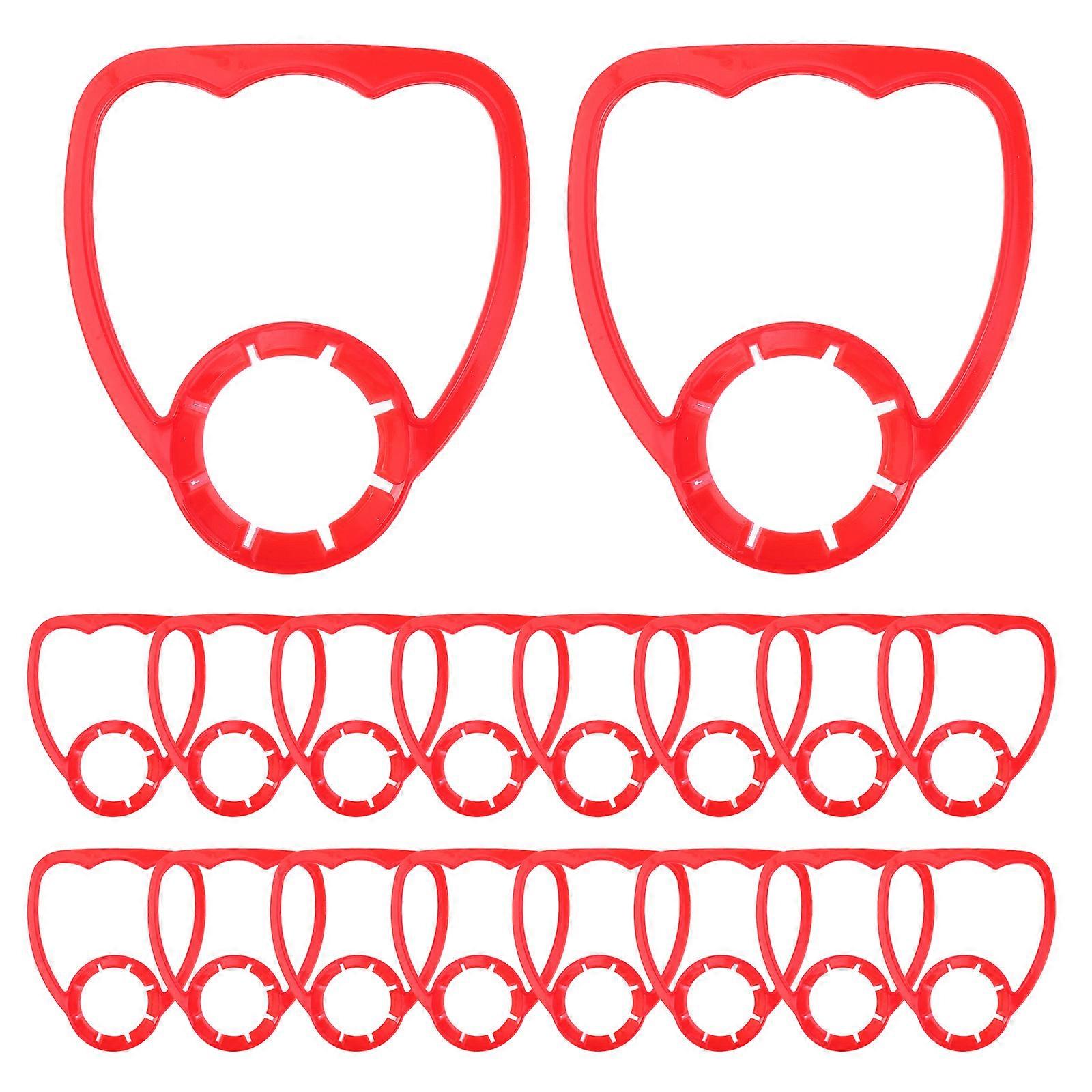 Removable Bottle Handle Carrier Grip   Ergonomic Design for Large Water & Oil Bottles, Easy Setup for Supermarket & Retail Use