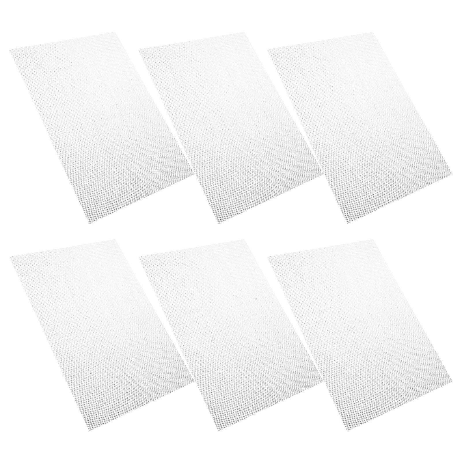Stainless Steel Woven Mesh Sheets Fine Insect Screen for Ventilation, Animal Cages, Garden Protection & Filtration Durable 6 Pack