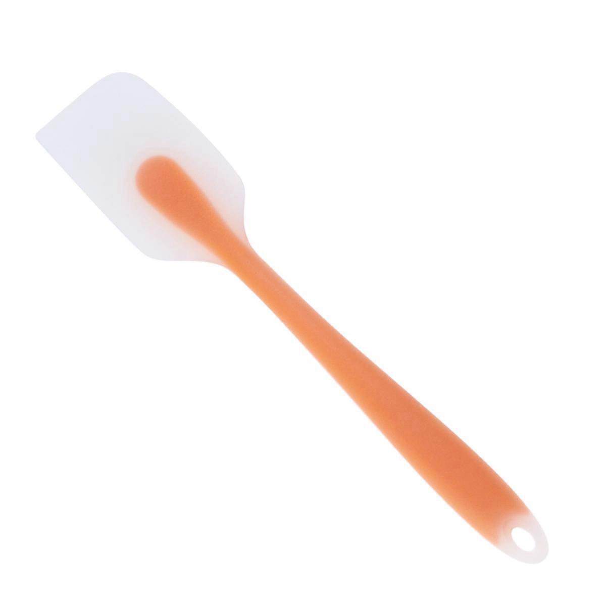 Silicone Kitchen Spatula Baking Cooking Mixing Cake Decoration Yellow 1Pack