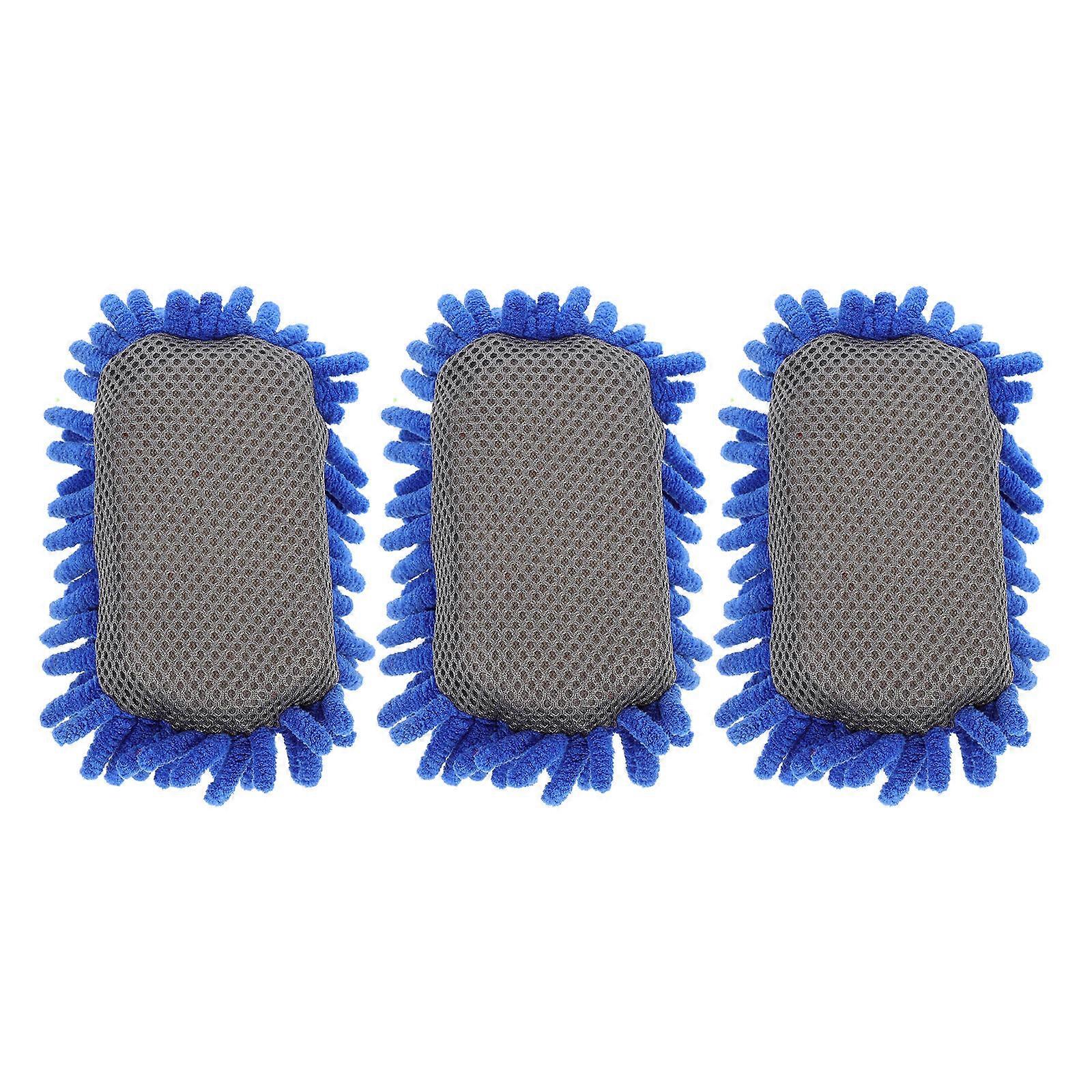 3pcs Washable Blackboard Eraser Set Comfortable Grip Chalkboard Cleaner for Home, School, and Office Use, High Grade Material, Easy Wipe Whiteboard