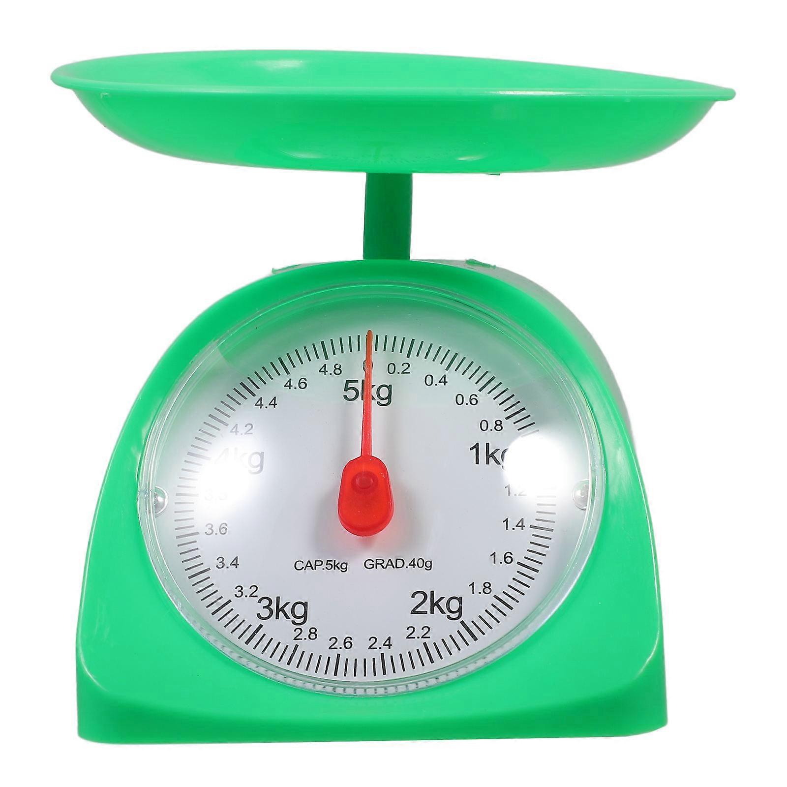 Tabletop Baking Scale Professional Design Kitchen Desk Scale Students Dark Environment Readable Sky-Blue 1Set