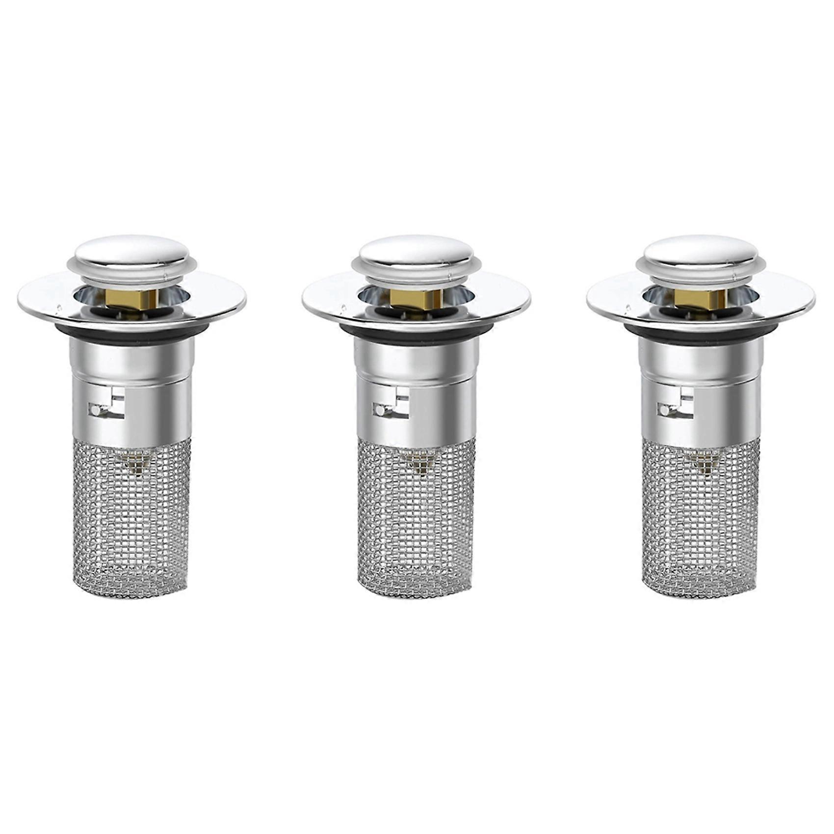 Bathroom Sink Stopper, Basin Up Sink Drain Strainer