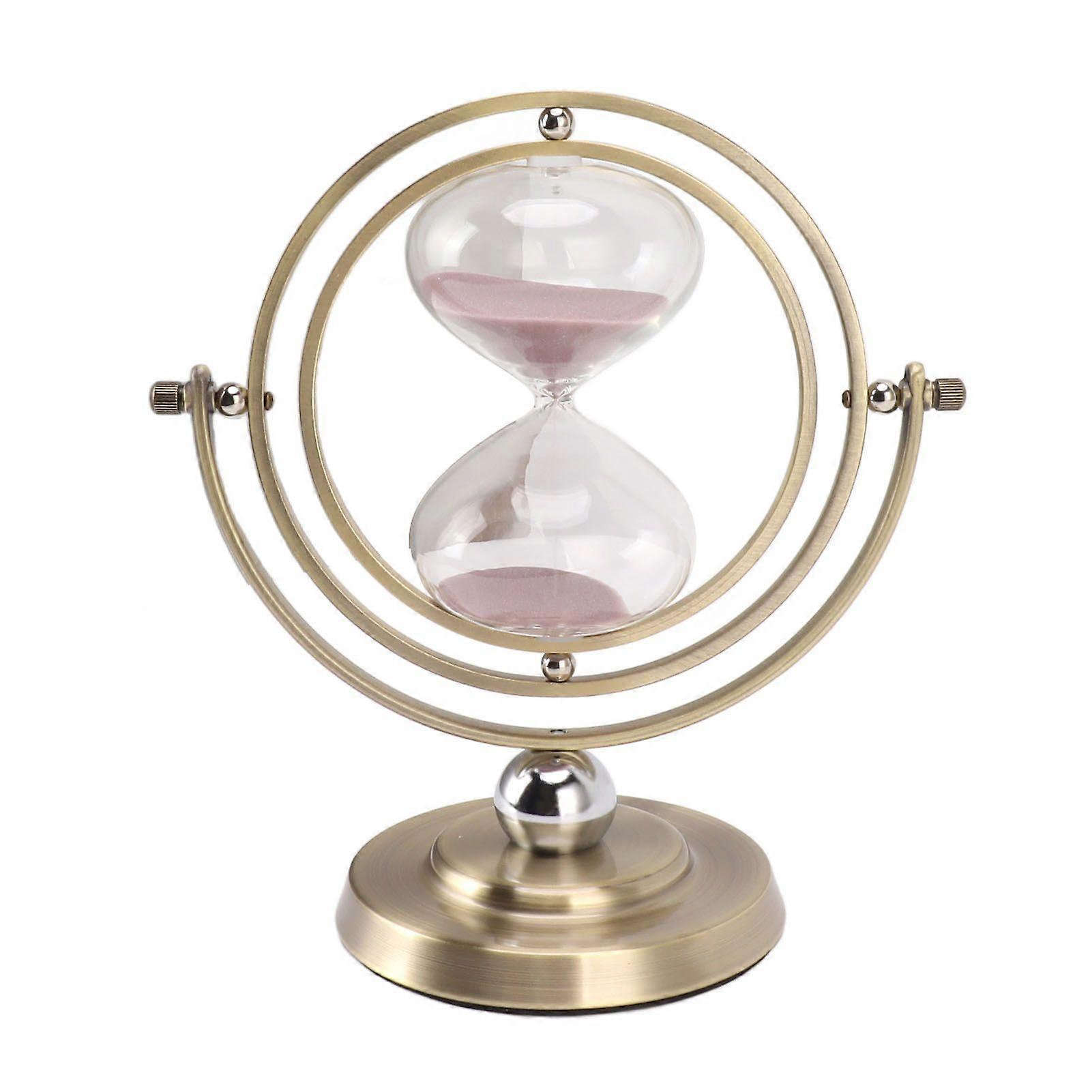 Globe Hourglass Timer Ornament Statue Sculpture Nordic Modern Office Table Study Wine Rack Cabinet Decoration