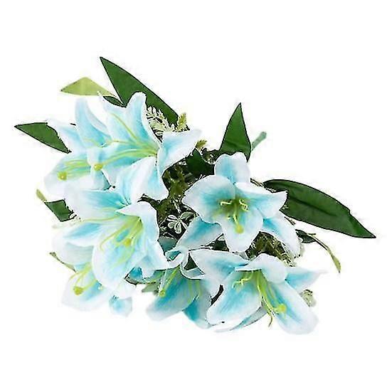 Simulation Plant Fine Workmanship Ornament Realistic Premium Elegant Bouquet Artificial Flower for Wedding Scenery