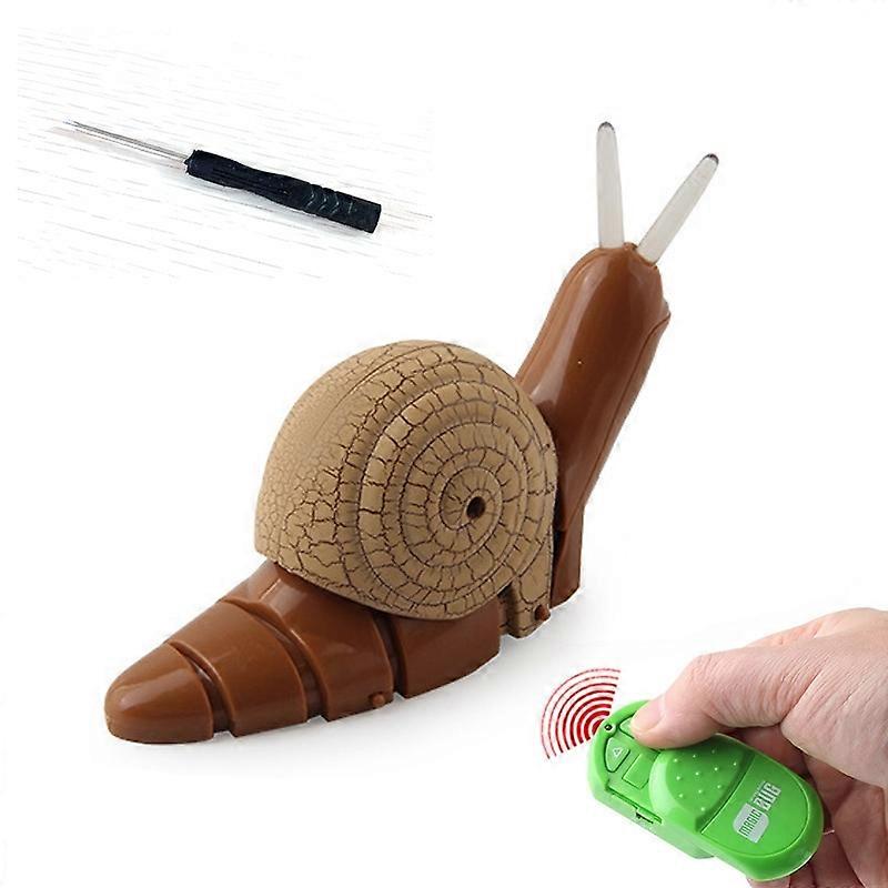 7701 Children Electric Infrared Remote Control Snail Simulation Tricky Pet