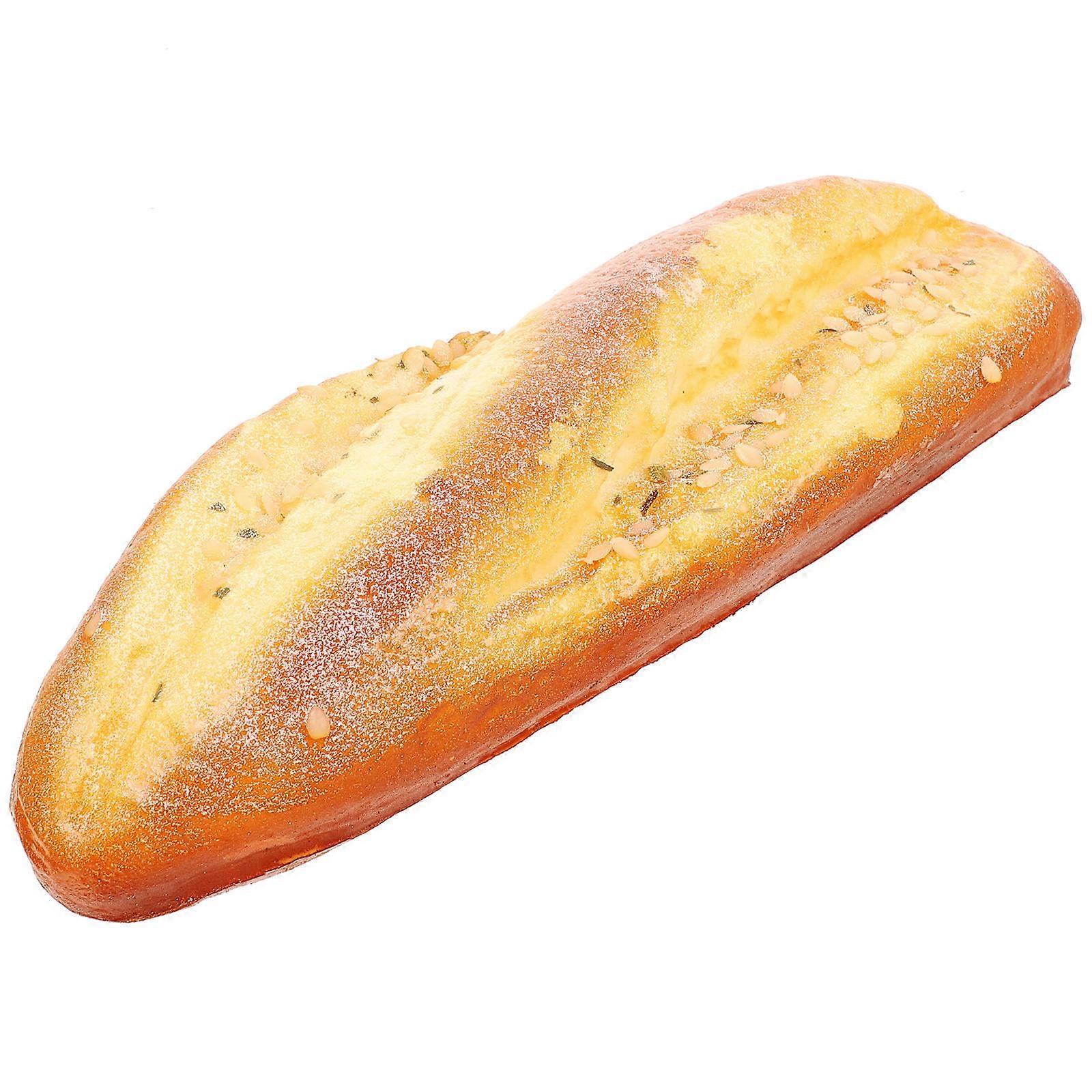 Bread Model Prop Simulation Bread Model Prop Home Decoration Multi 21x8x5.5cm Photography Use 1Pcs