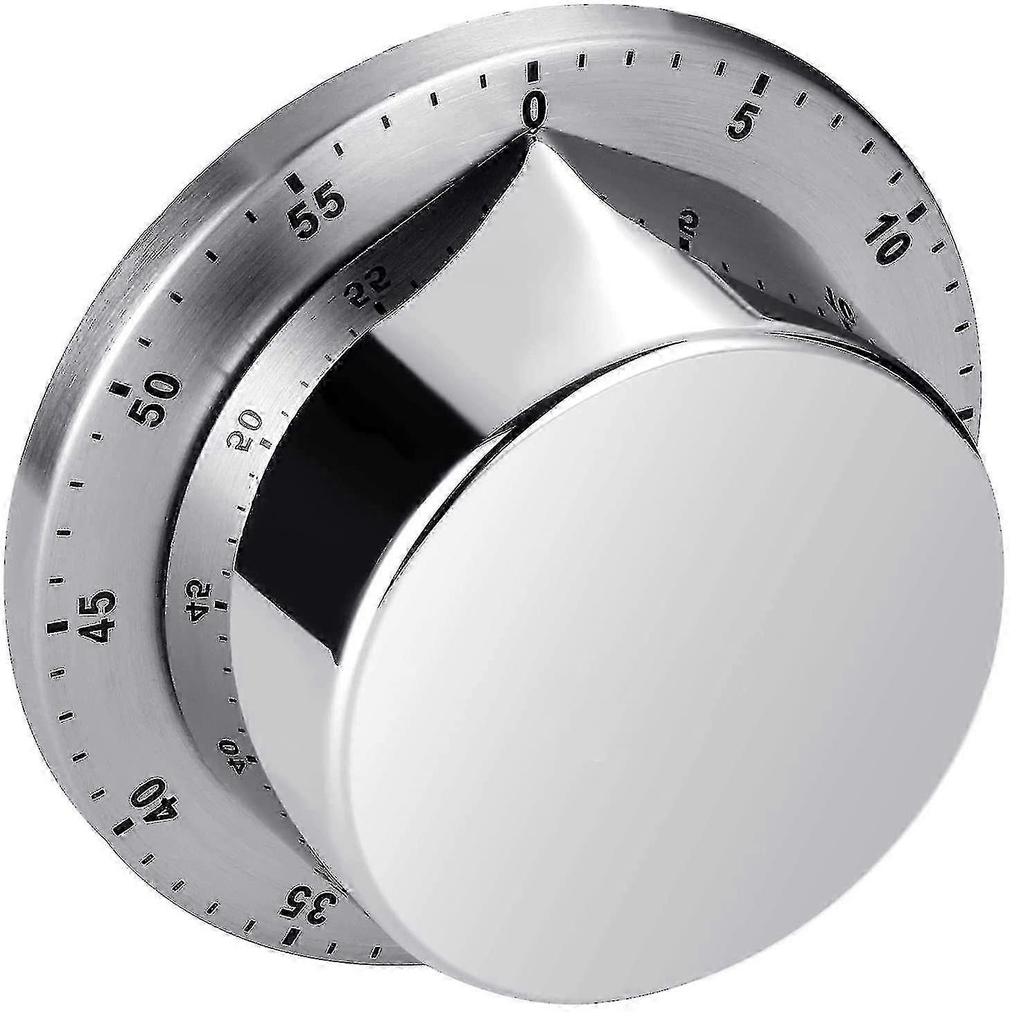Stainless Steel Kitchen Timer with Loud Alarm