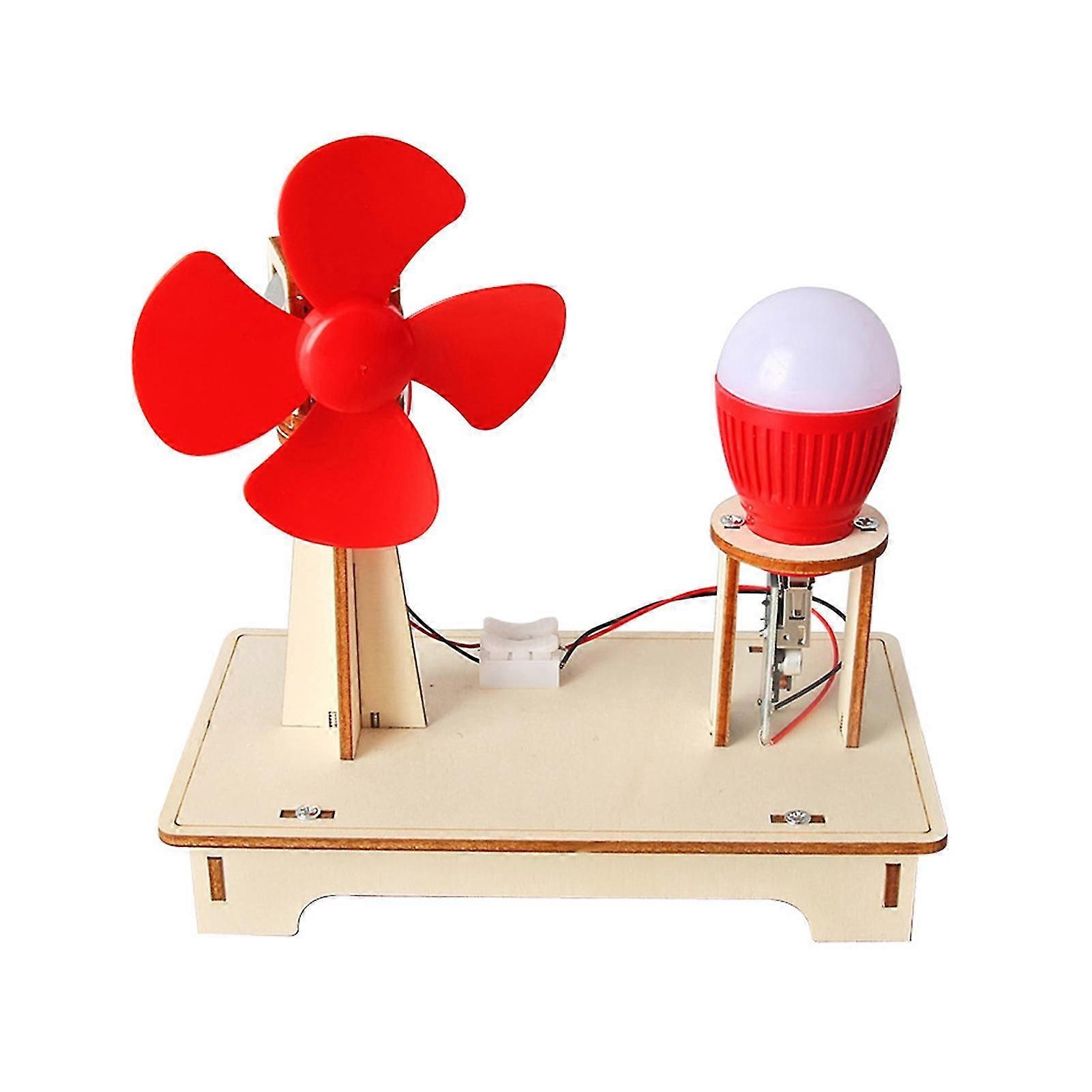 1 Set Teaching Demonstration Toys Handmade Logical Thinking Inspire Curiosity Intellectual Development Wind Turbines Kid Physical Toys Children Toys K