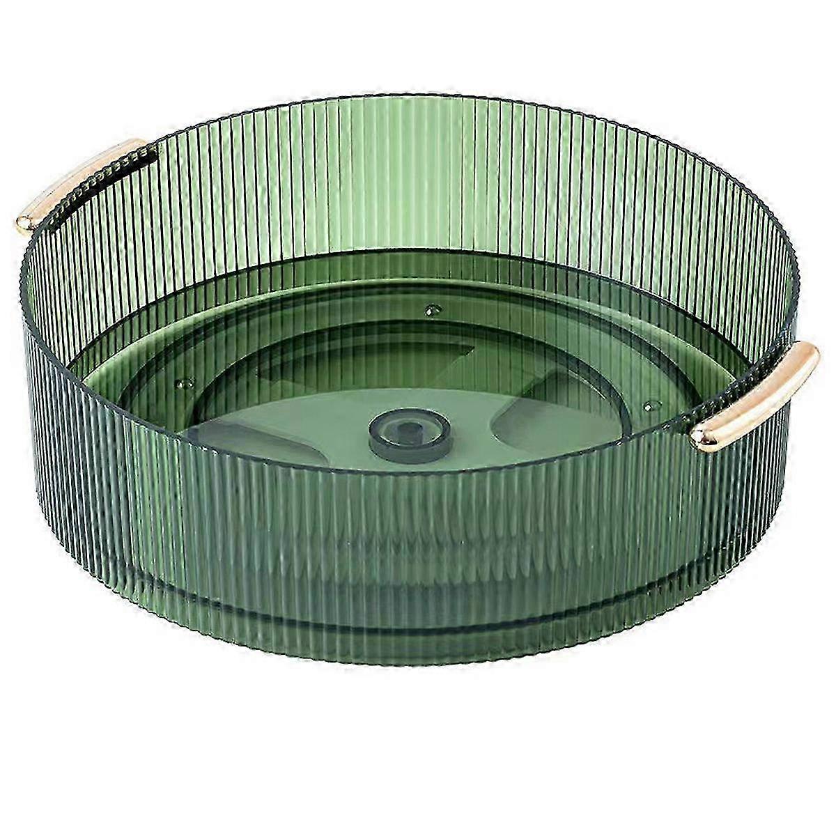 Makeup Perfume Organizer, 360 Degree Rotating Lazy Susan Cosmetic Desk Storage Display Tray with Large Capacity, for Your Jewelry