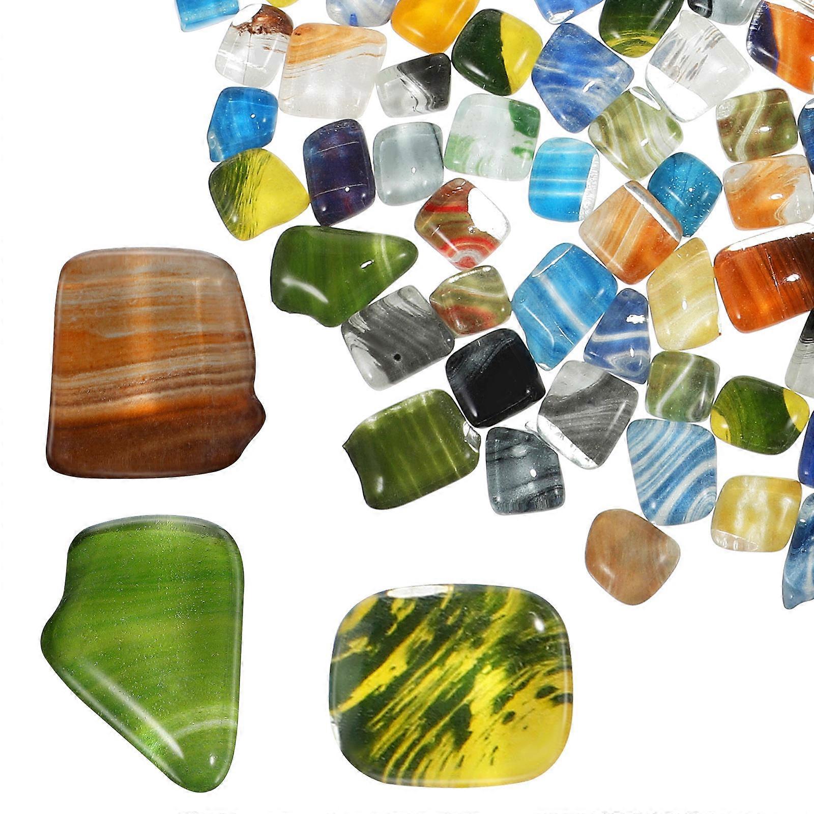 Mosaic Tiles for Crafts – Mixed Pieces Bucket for Decorative Projects – Versatile Craft Supplies for Frames, Pots, and More
