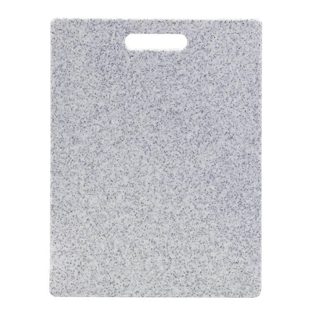 1pc Tragbares Kunstmarmor Schneidebrett PP Schneidebrett