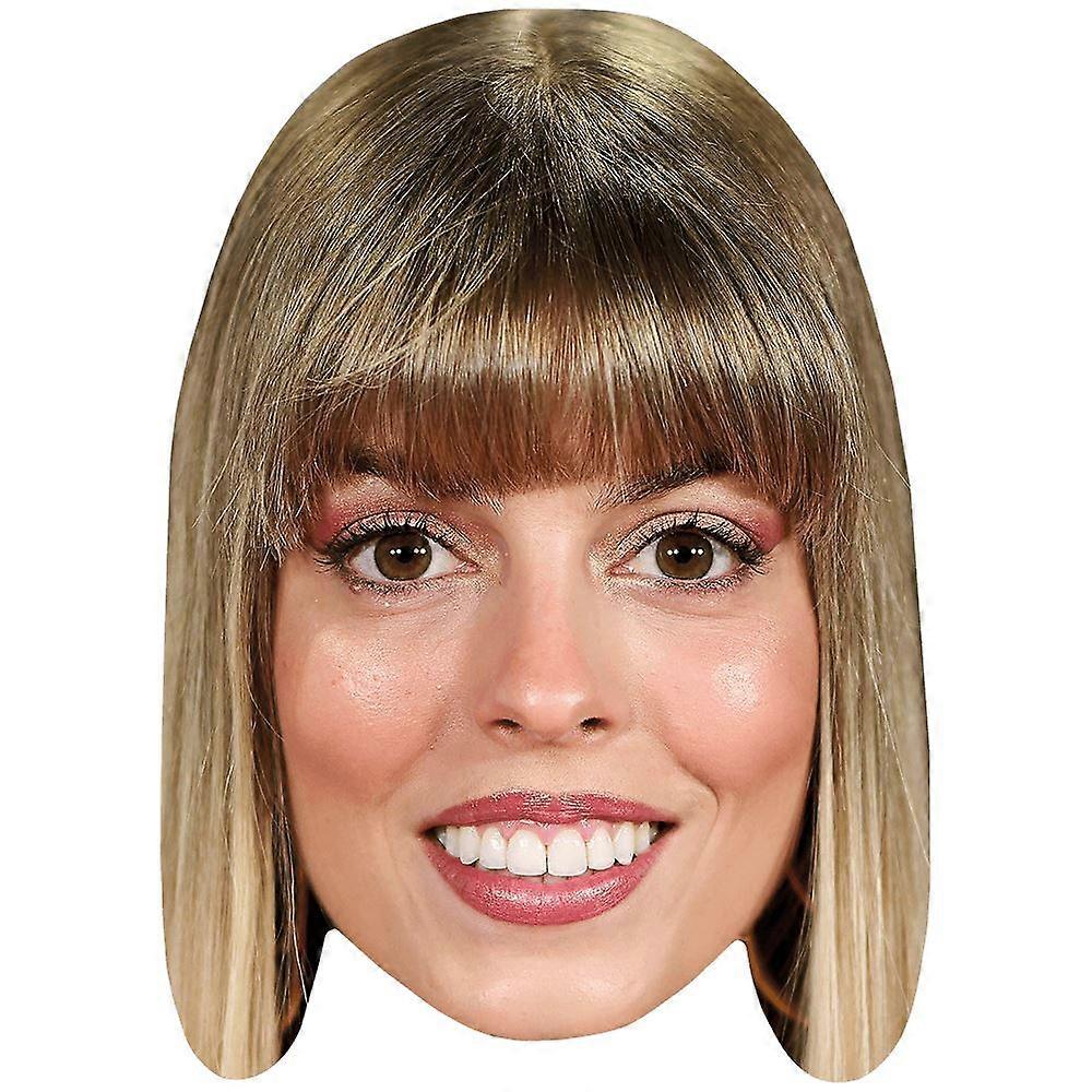 Nerea Rodriguez (Smile) Celebrity Mask, Flat Card Face