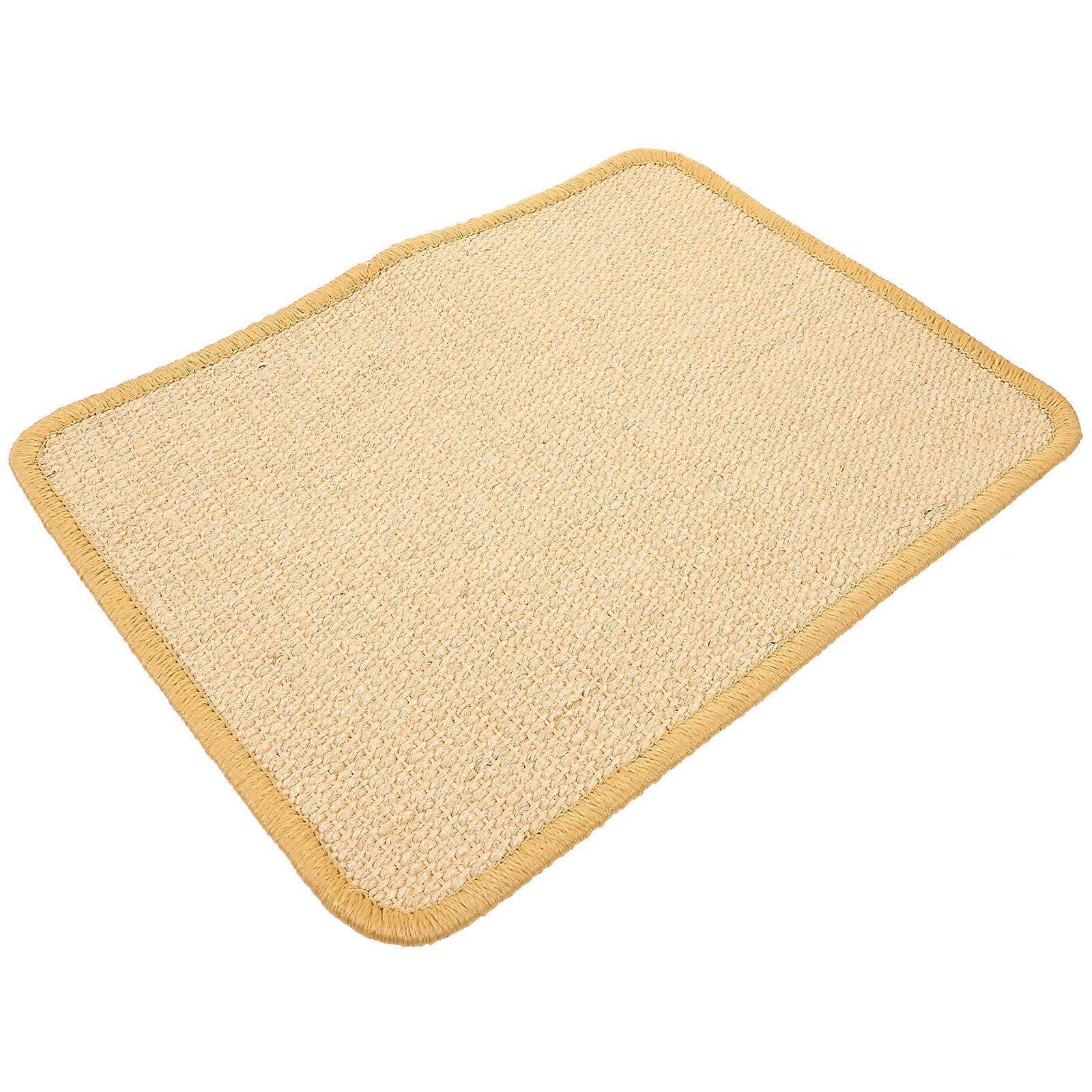 Cat Scratch Pad Cat Scratching Board for Indoor Cats Khaki