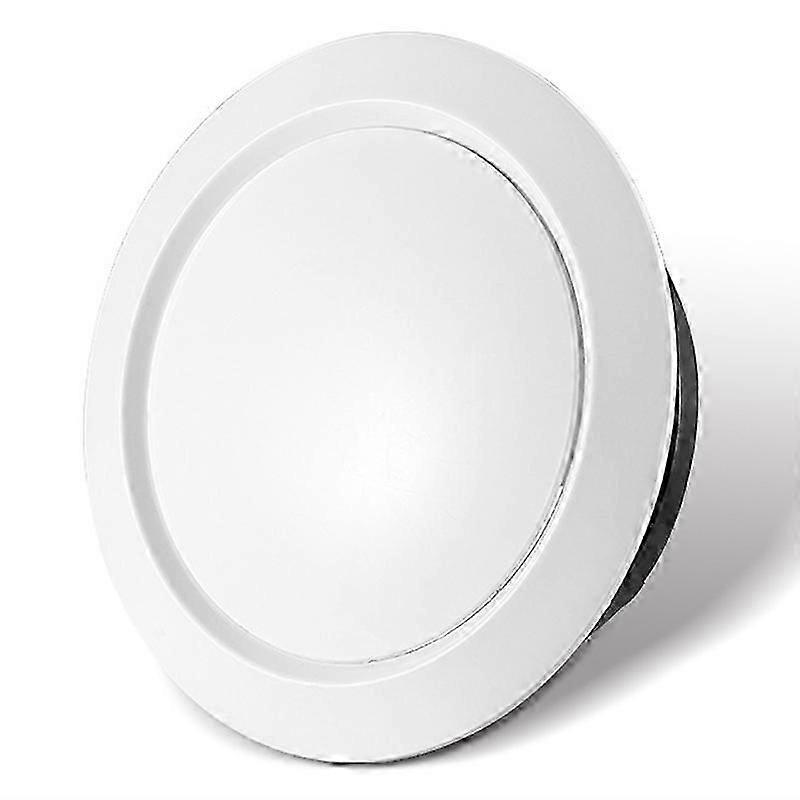 Decorative Cover Round Ventilation Grill Outlet With Built-in Screen Mesh Adjustable Outlet For Ceiling