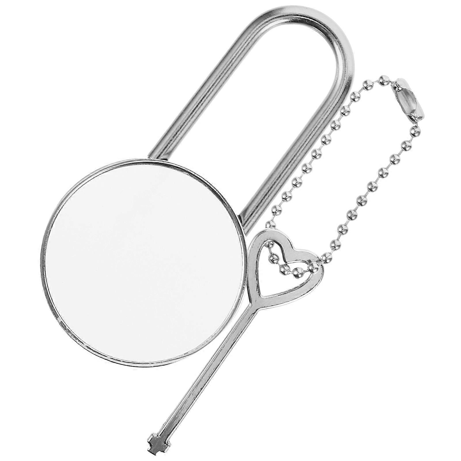 Suitcase Locks With Keys Practical Design Anti-Theft Metal Padlock For Daily Use 1Set