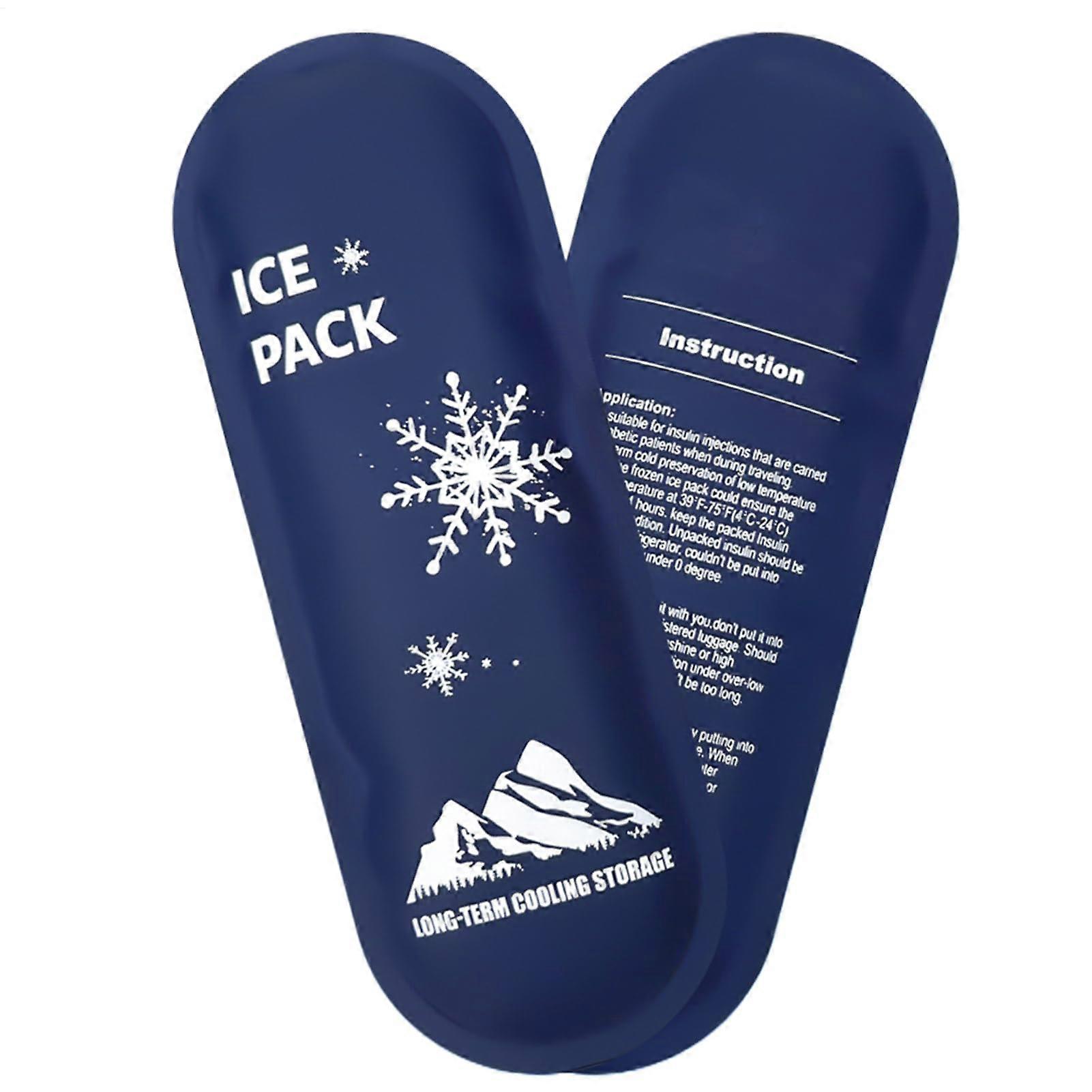 Medical Ice Pack, Reusable Gel Cold Pack, Soft Flexible Design, Portable Ice Bag for Travel, First Aid Use
