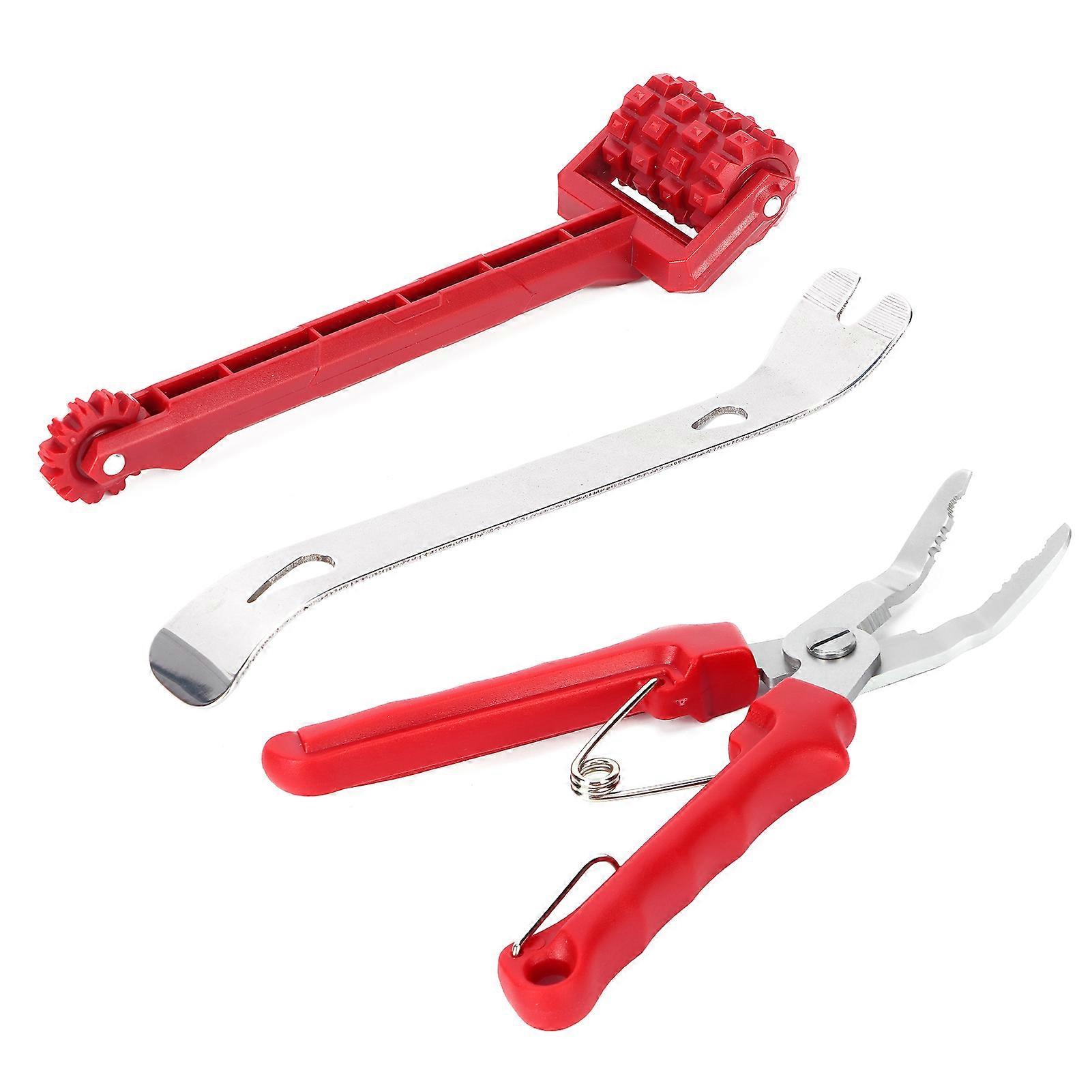 Ergonomic trim removal tools for central control - 3pcs set