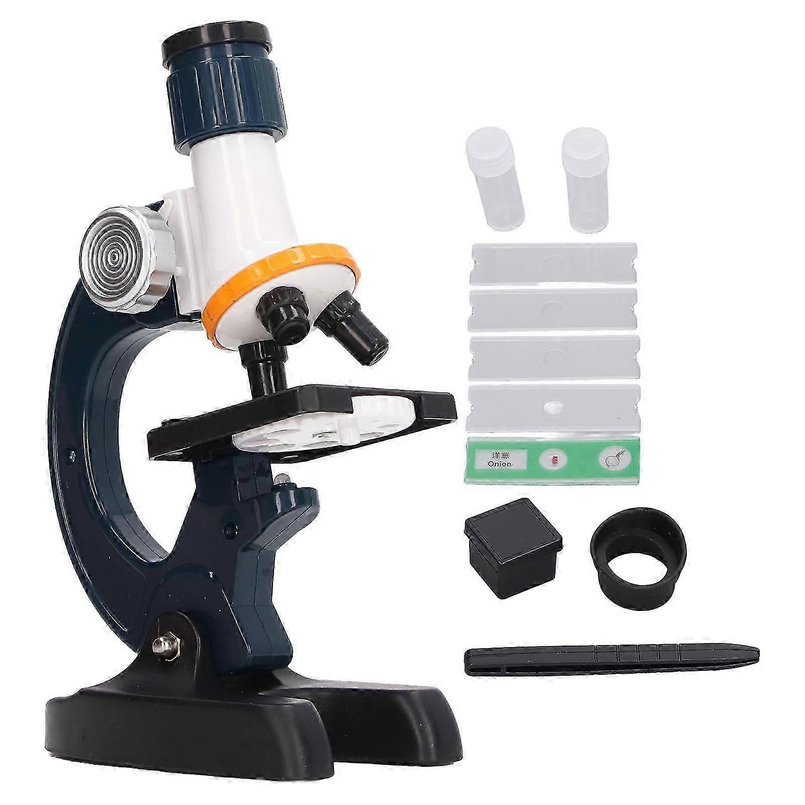 2025 Latest Model Kids Microscope 1200x Interesting Educational LED Lighting