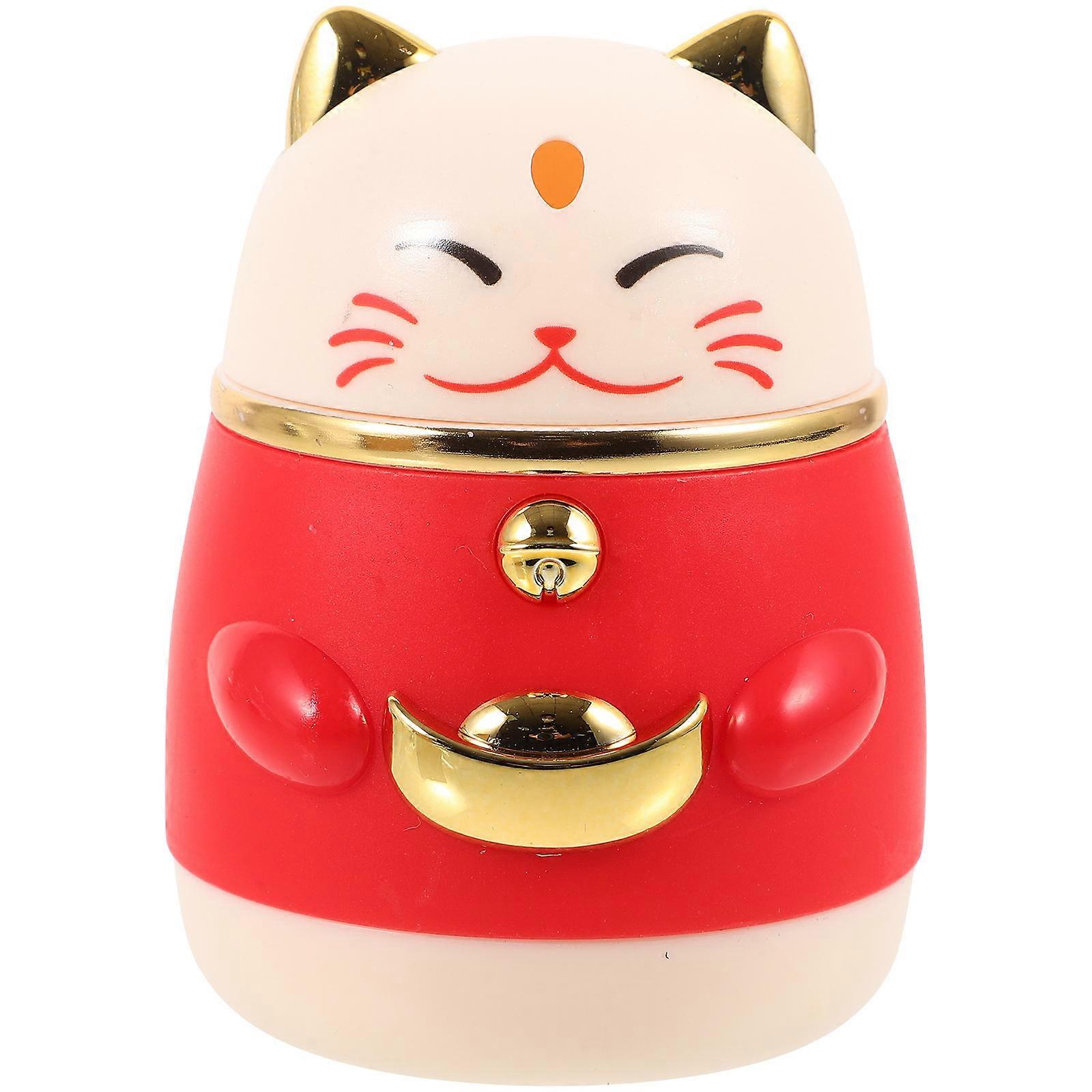 Cat Cartoon Toothpick Holder Case Dispenser Box for Restaurant