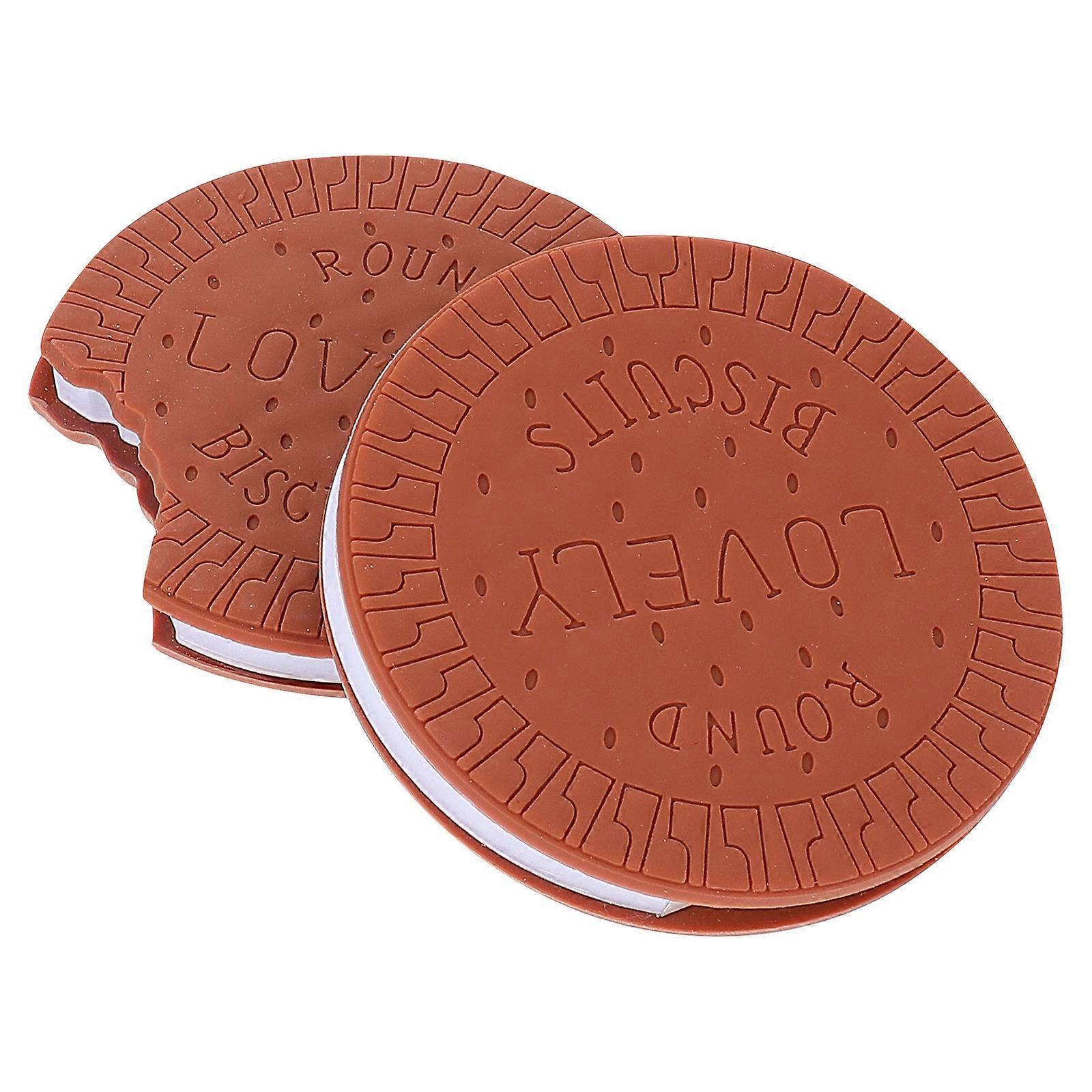 Cookies Shaped Memo Pads Cute Adorable Notepads for School, Office, Home Creative Writing Stickers with Fresh Colors for and Messages
