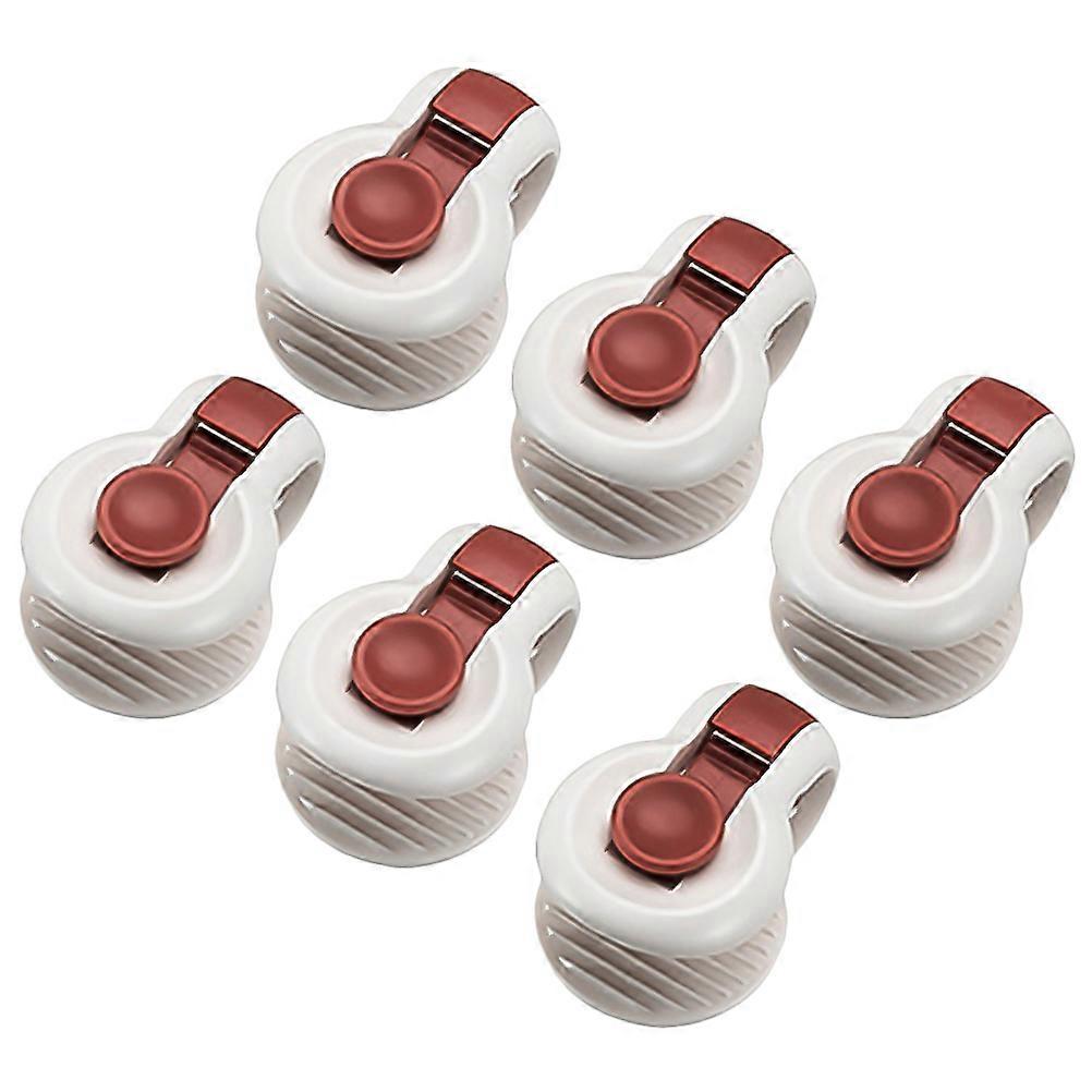 Bed with ABS Material for Home Use Red Pack of 6 Secure Any Bedding Size