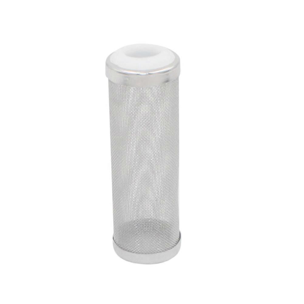 2pcs Fish Tank Filter Mesh Inlet Case Stainless Steel Cylinder Filters Inlet Protector Aquarium Accessories Size S