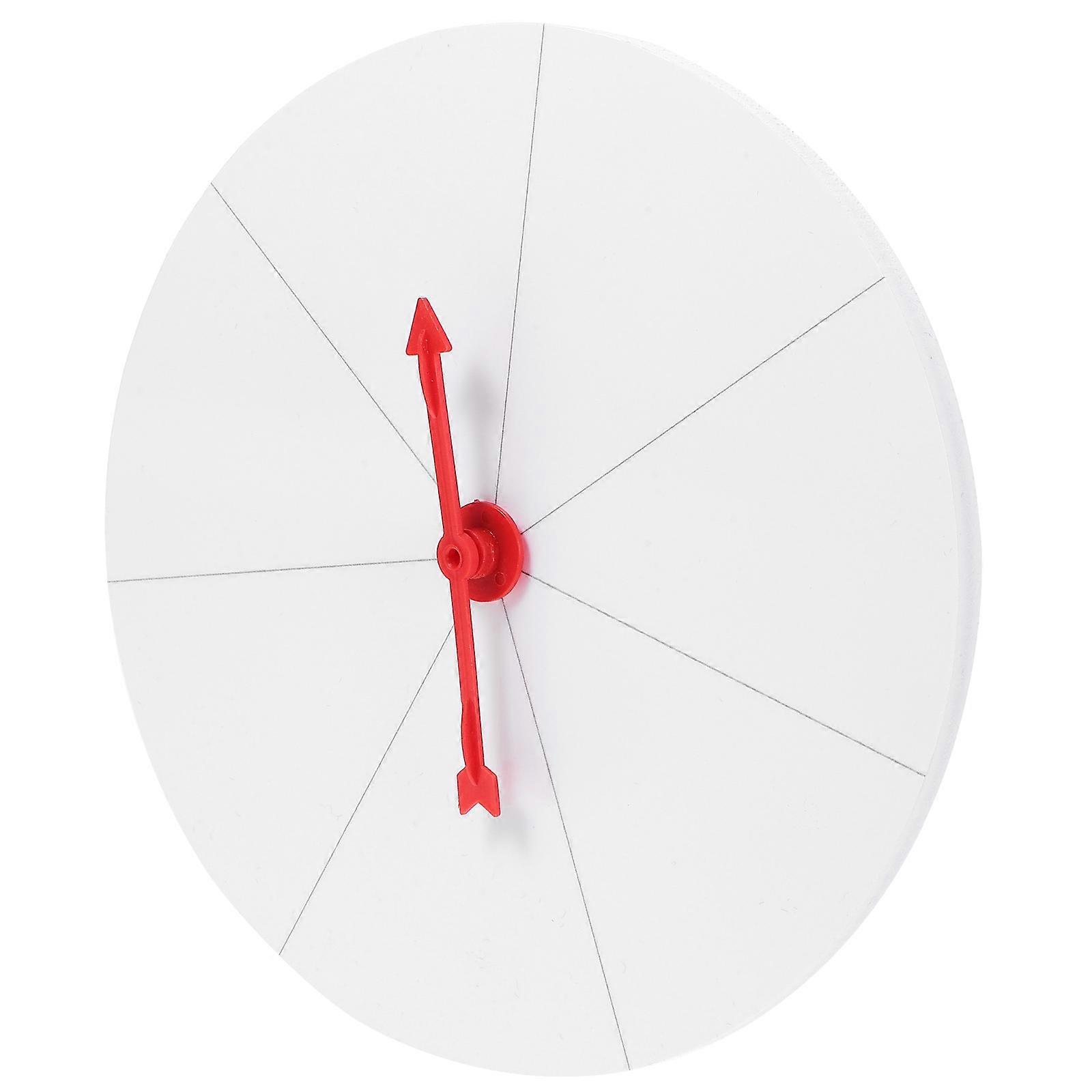Assorted Color Plastic Prize Wheel for Prank Use Rotating Game Props Fun 16 Inch
